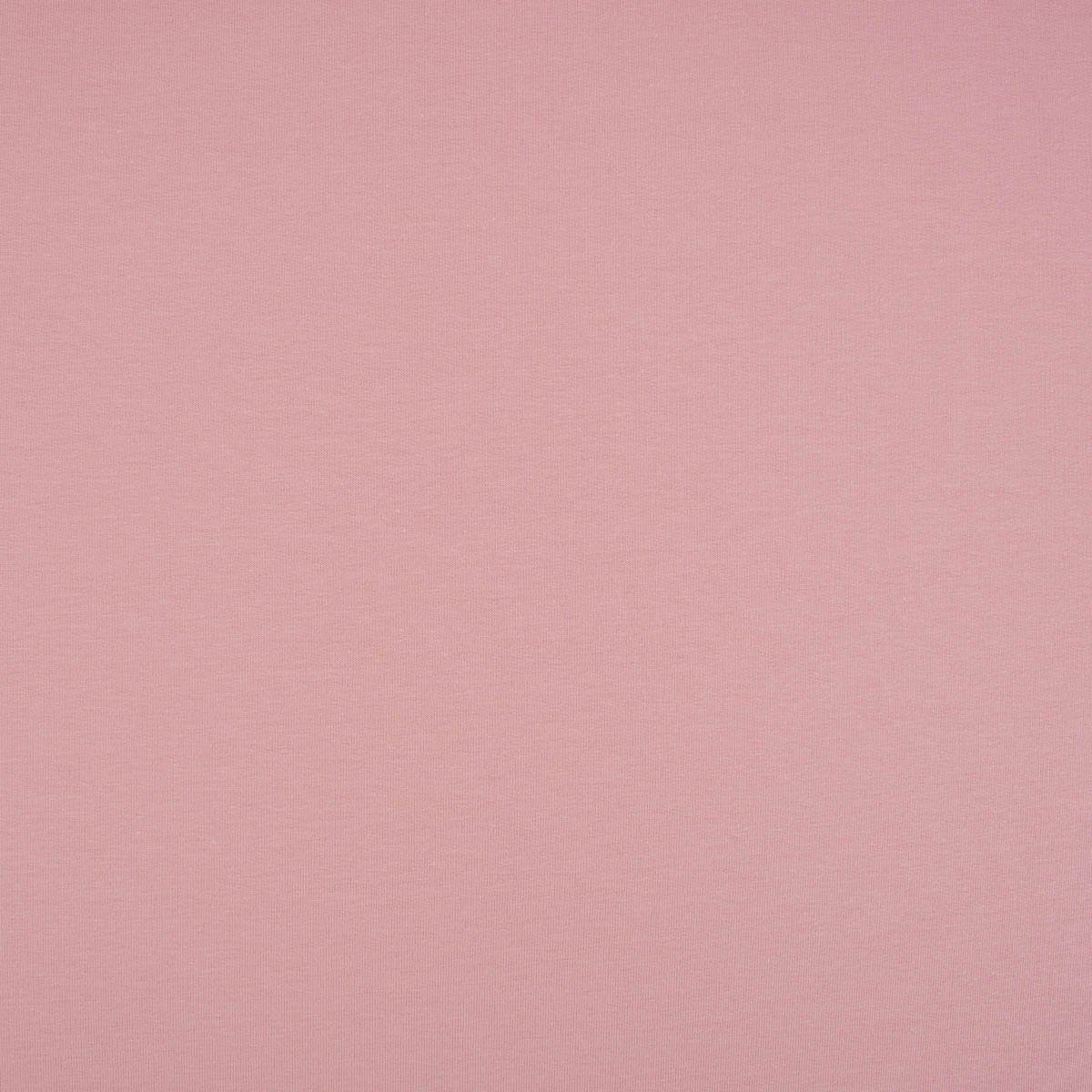 Thumbnail - SCHÖNER LEBEN. Stoff French Terry Stoff Organic Bio uni rosa1,50m Breite, allergikergeeignet