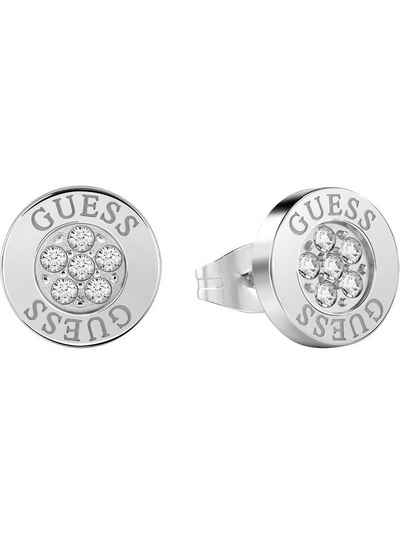 Guess Paar Ohrstecker Guess Damen-Ohrstecker Edelstahl Zirkonia