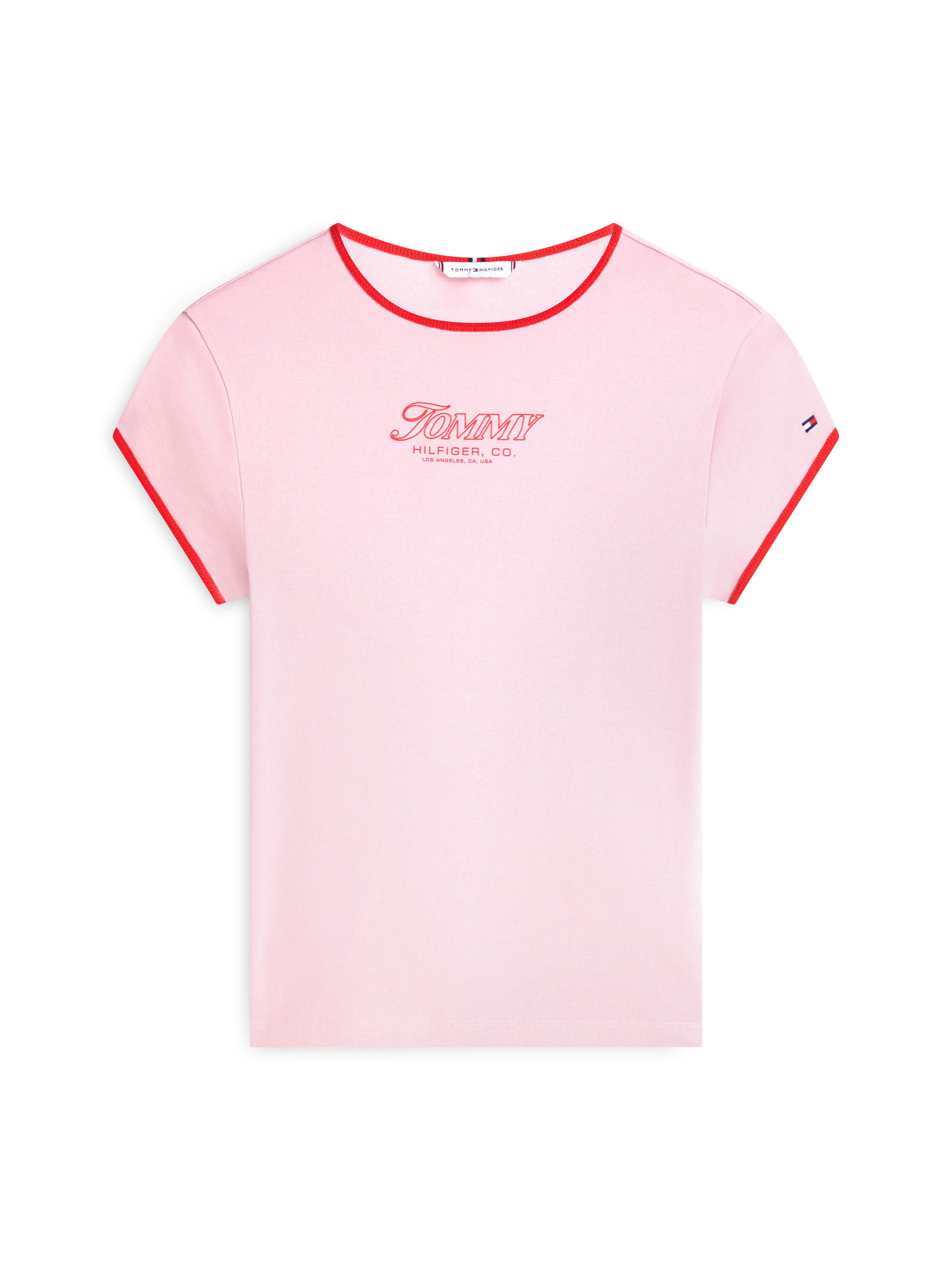 Tommy Hilfiger Kurzarmshirt TILT GRAPHIC SLIM C-NK SS TEE – Bild 4 von 5