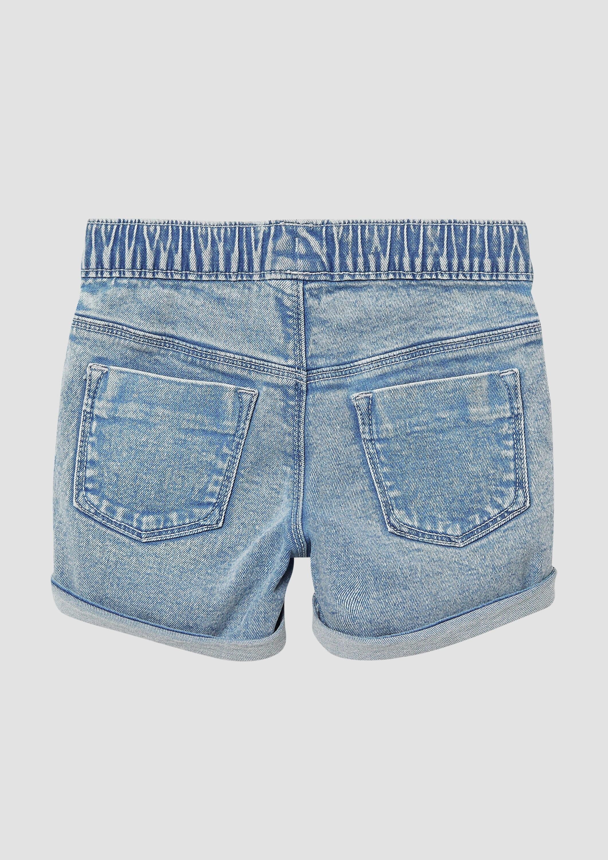 s.Oliver Jeansshorts Jeans-Hose Jeans-Shorts / Mid Rise / Elastikbund