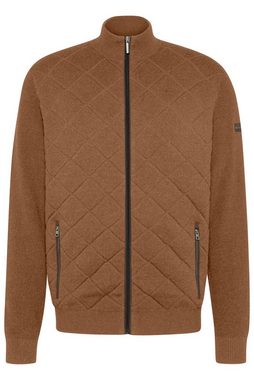 bugatti Strickjacke mit Stehkragen