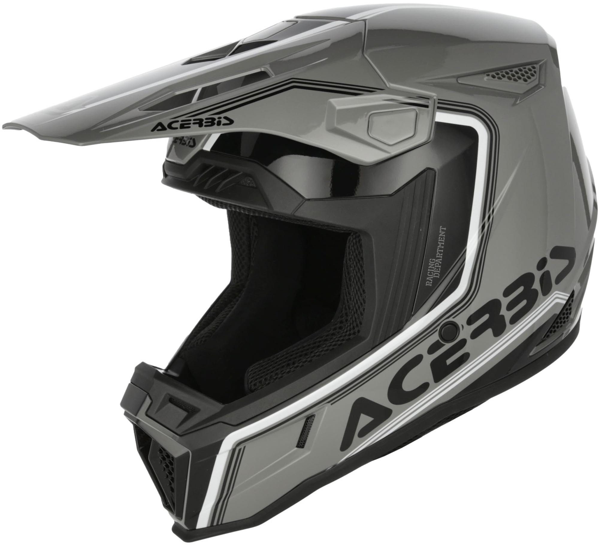 Acerbis Motocrosshelm Whoops Logo Motocross Helm, Vorbereitet Für Kommunikationssystem,herausnehmbares Innenfutter