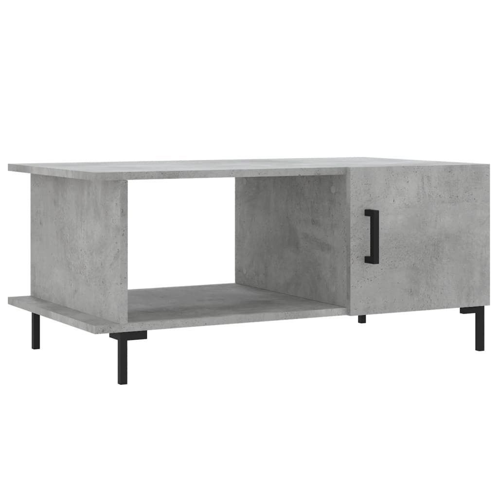 Couchtisch Couchtisch Betongrau 90x50x40 cm Holzwerkstoff