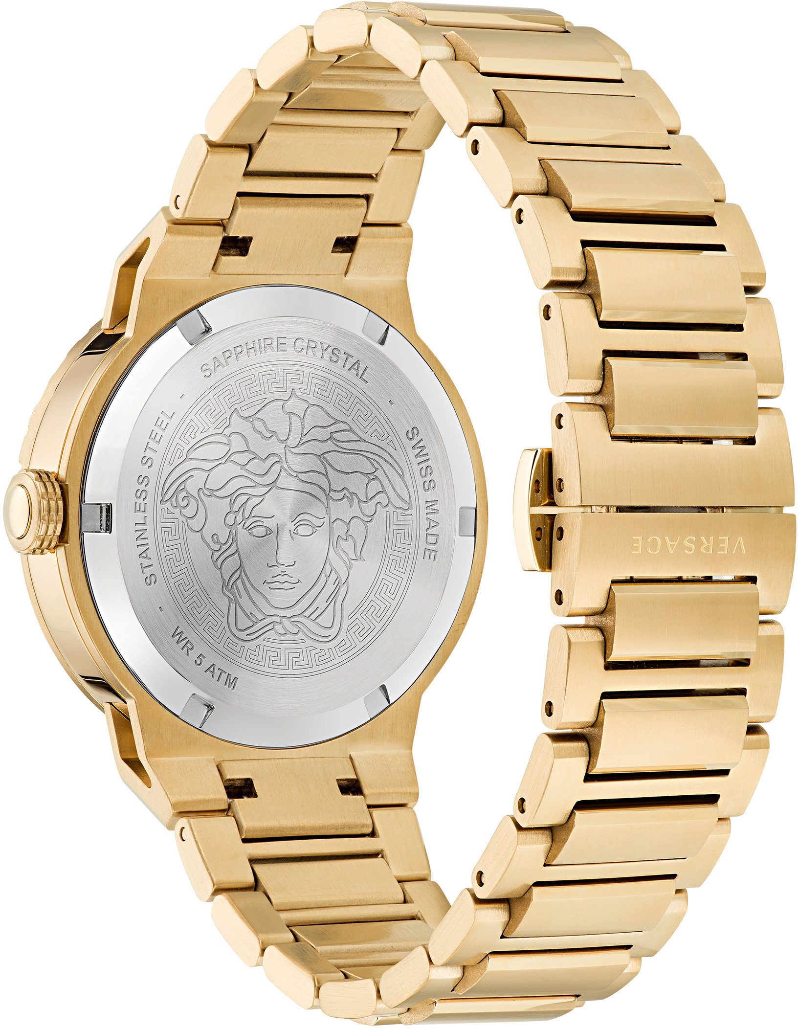 VE3F00522 Schweizer Versace gold Uhr INFINITE, MEDUSA