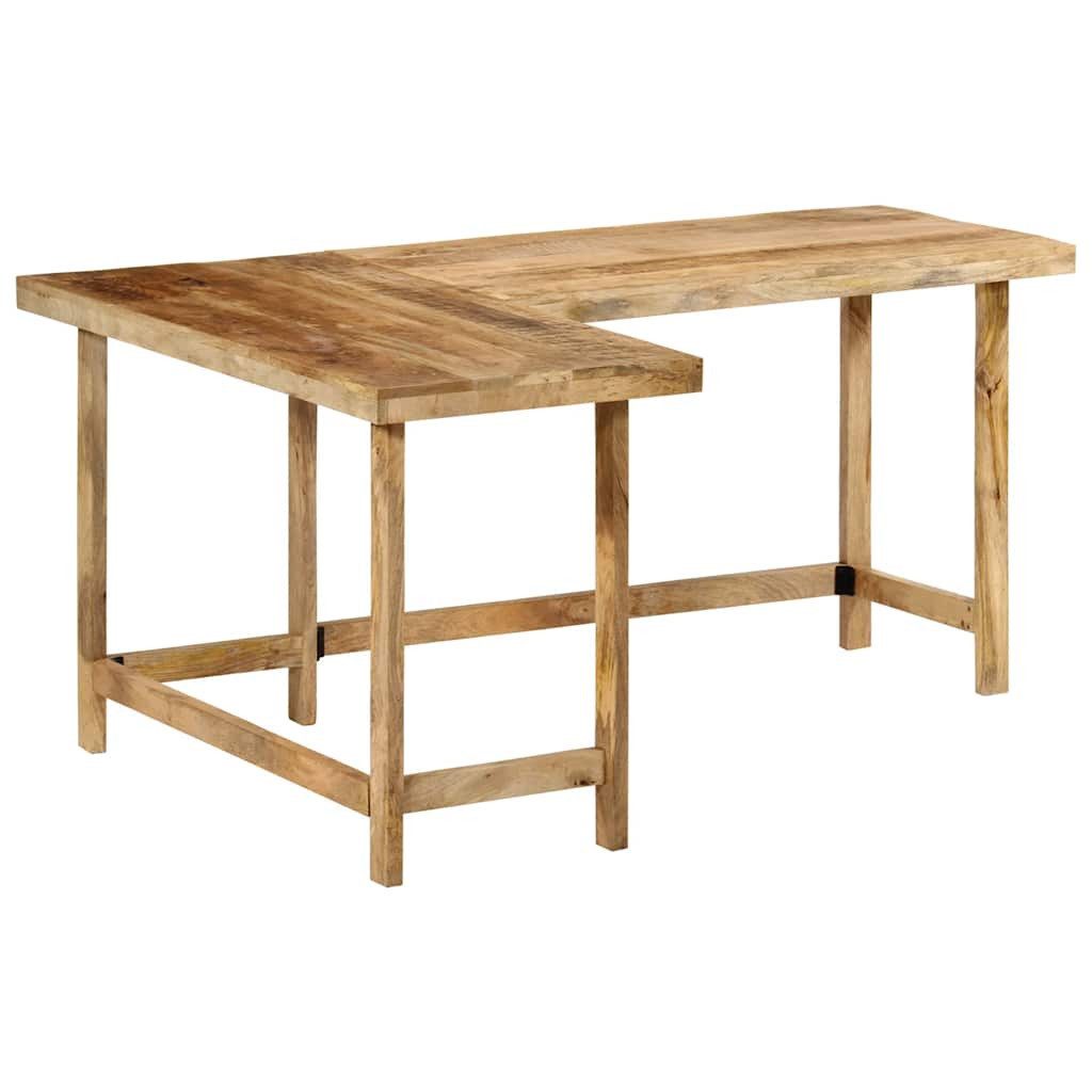vidaXL Schreibtisch Schreibtisch 165x110x75 cm Massivholz günstig online kaufen