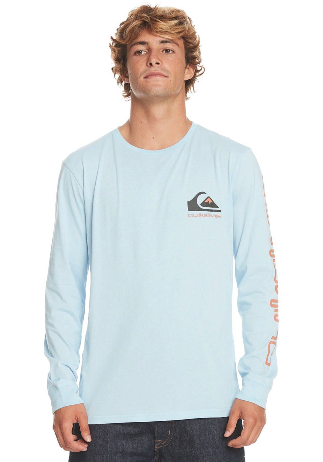 Quiksilver T-Shirt OMNILOGO TEES BFT0 Clear Sky