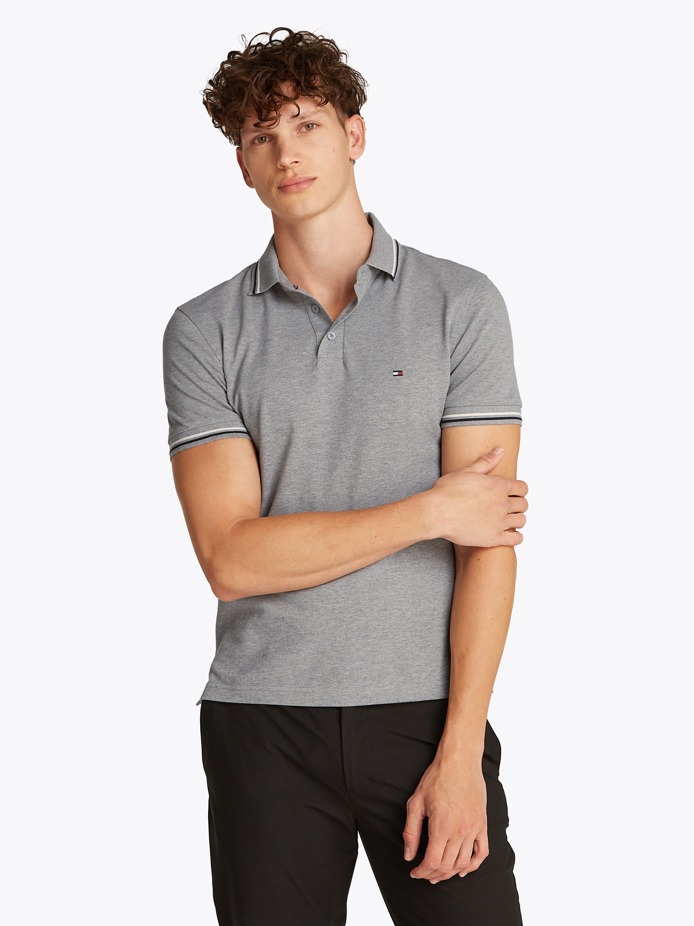 Tommy Hilfiger Poloshirt TOMMY TIPPED SLIM günstig online kaufen