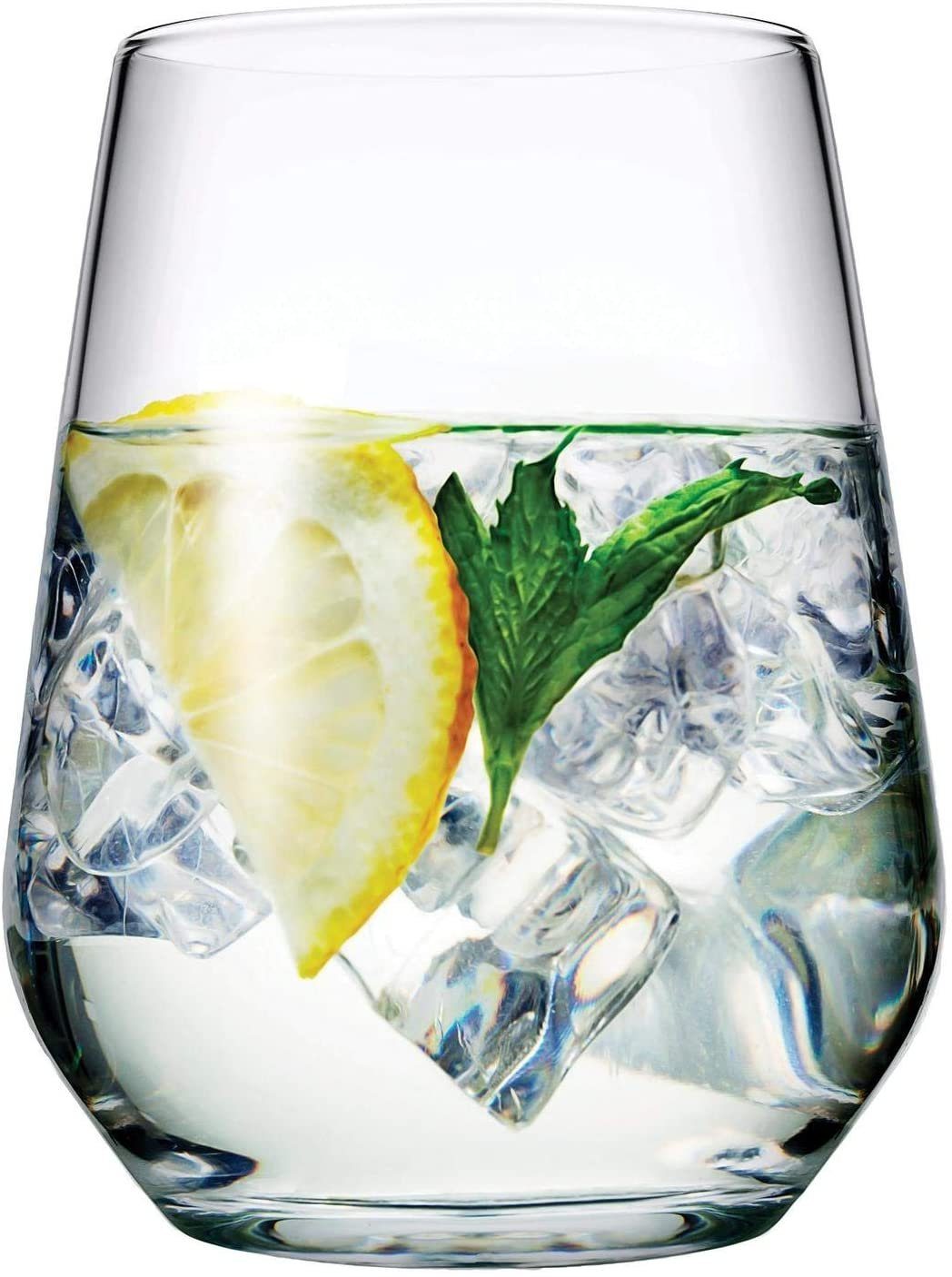 Pasabahce Glas Allegra, 24-tlg., Glas, 420 ml, Transparent