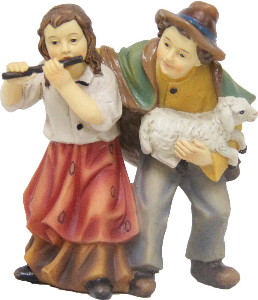 FADEDA Krippenfigur FADEDA Kinderpärchen, Höhe in cm: 13