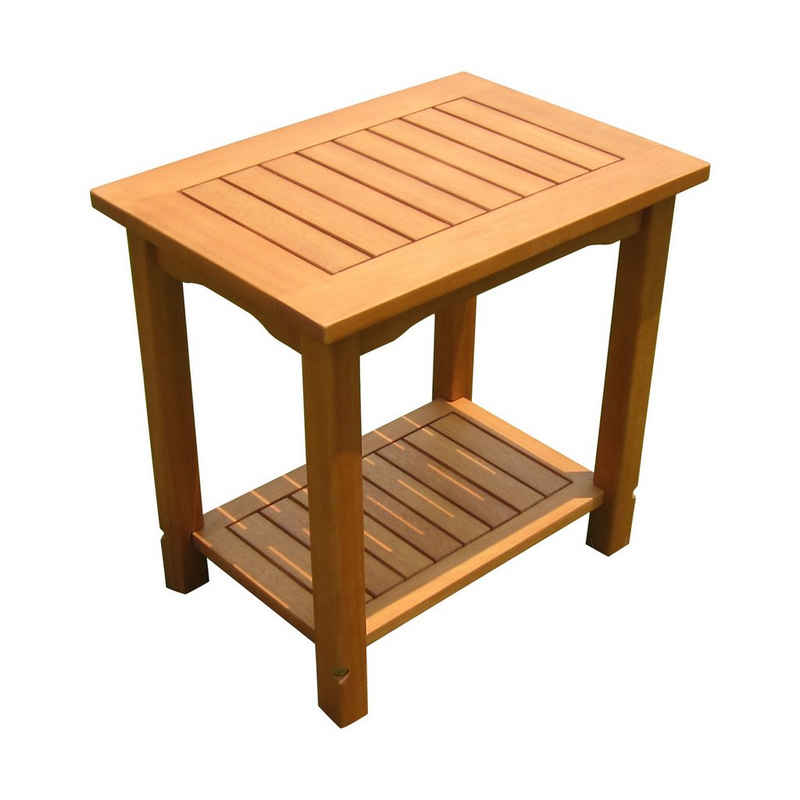 Gravidus Beistelltisch Beistelltisch Gartentisch Kaffeetisch Holztisch klein