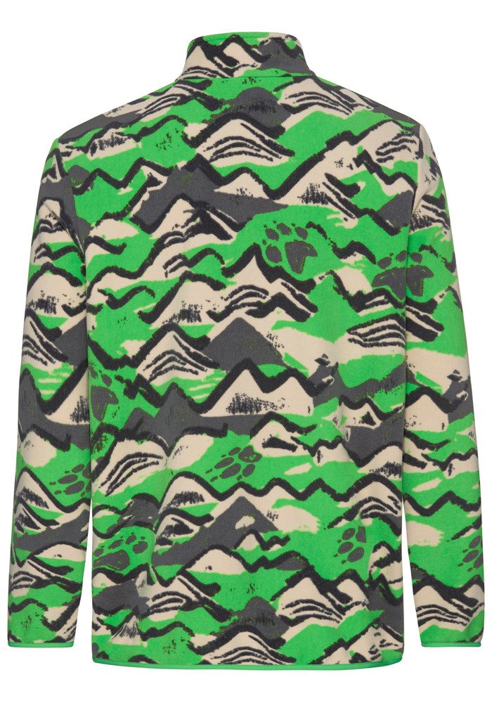 Jack Wolfskin Stehkragenpullover PAW ERA 100 PRINT HZ M – Bild 5 von 5