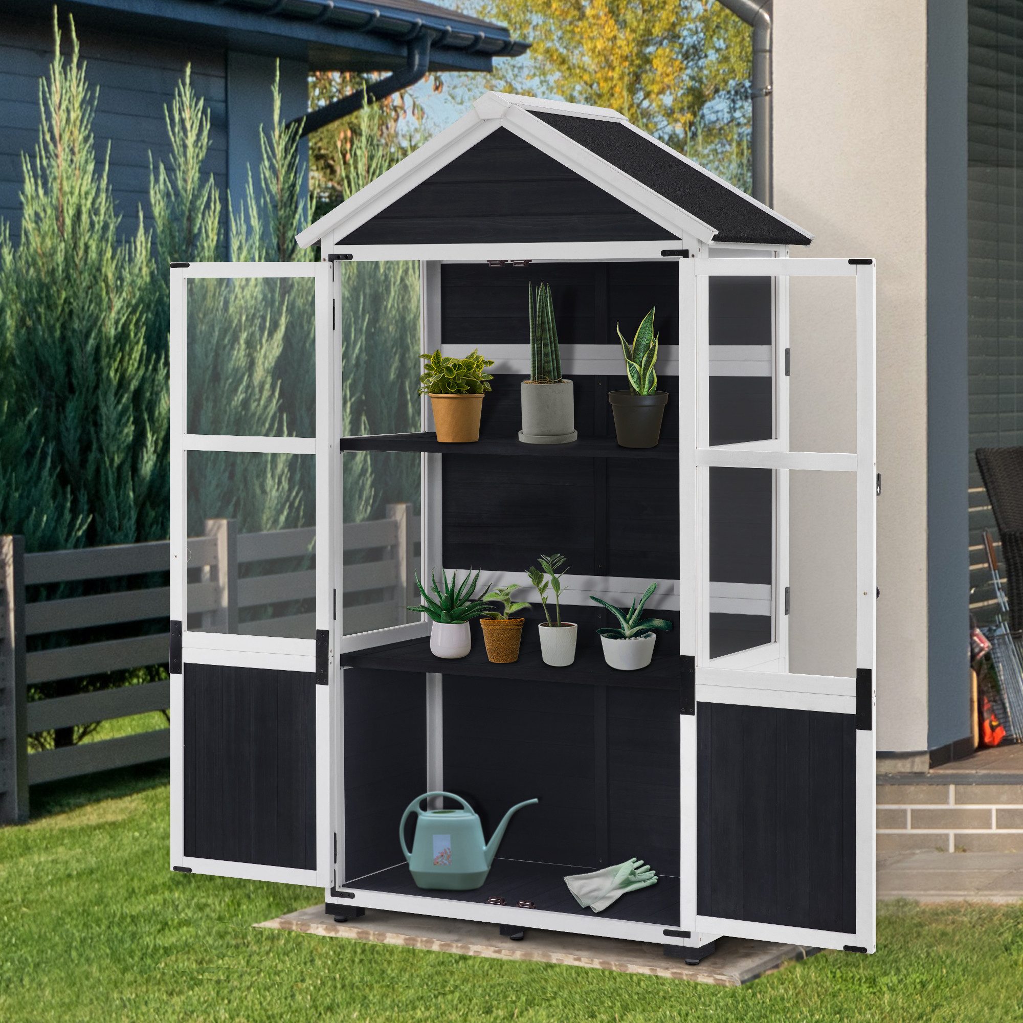 MCombo Gerätehaus MCombo Gartenschrank Werkzeugschrank 100 günstig online kaufen