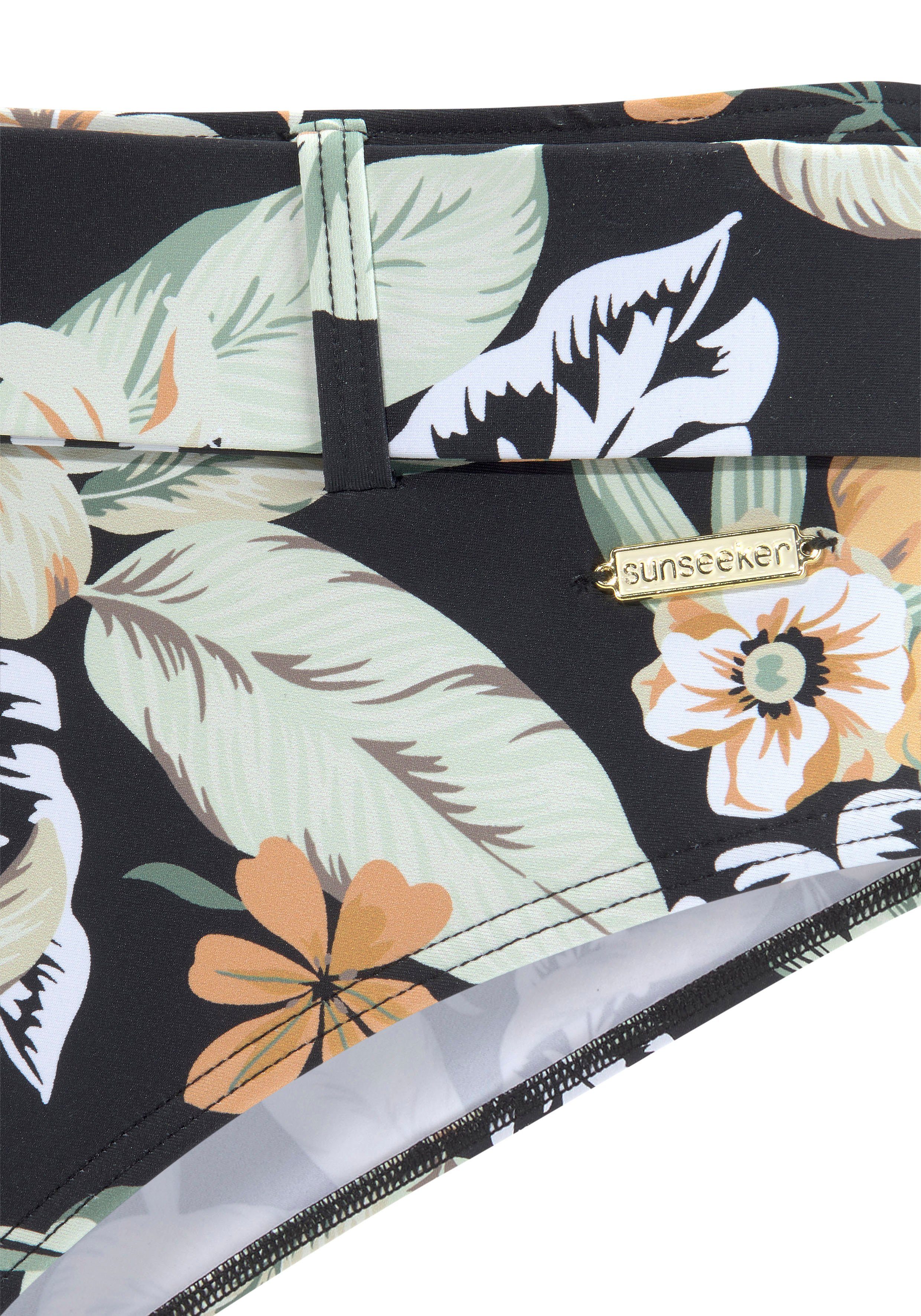 Sunseeker Highwaist-Bikini-Hose Suva mit abnehmbarem Gürtel