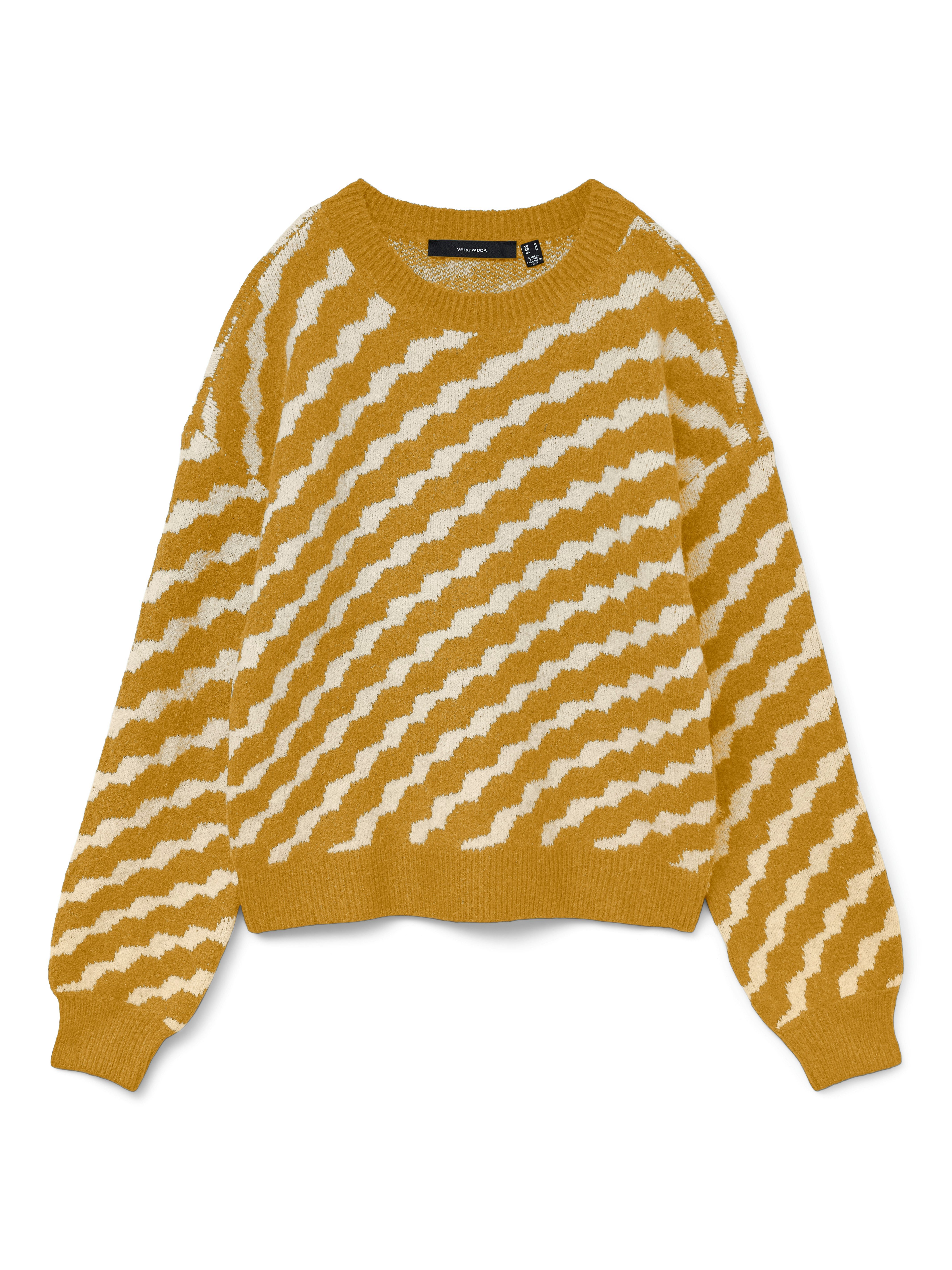 Vero Moda Rundhalspullover VMLARA LS O-NECK günstig online kaufen