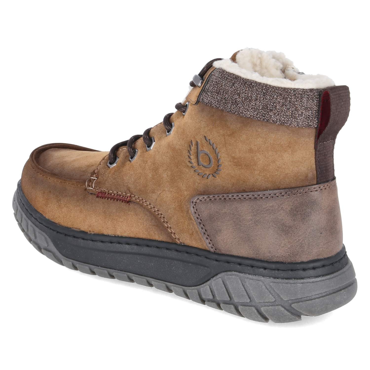 bugatti Bugatti 321AU9505500-6300 Herren Textil & Synthetik brown Schnürstiefel