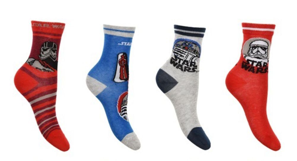Star Wars Strümpfe STAR WARS Kindersocken Strümpfe Jungen + Mädchen 23/26 27/30 31/34 Star Wars