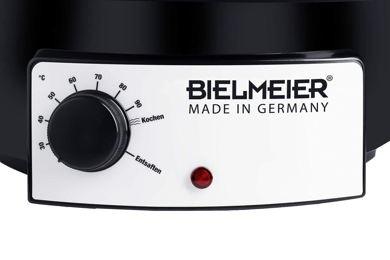 Bielmeier Einkochautomat einwecken einkochen Edelstahl Metalldeckel, 1800 W, Auslaufhahn Edelstahl 1/2" BHG 690.2 Made in Germany (B690200)