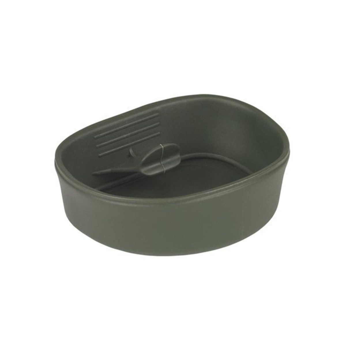 Wildo Becher Wildo Fold-A-Cup 250ml oliv Falttasse, Thermoplastische Elastomere (TPE)