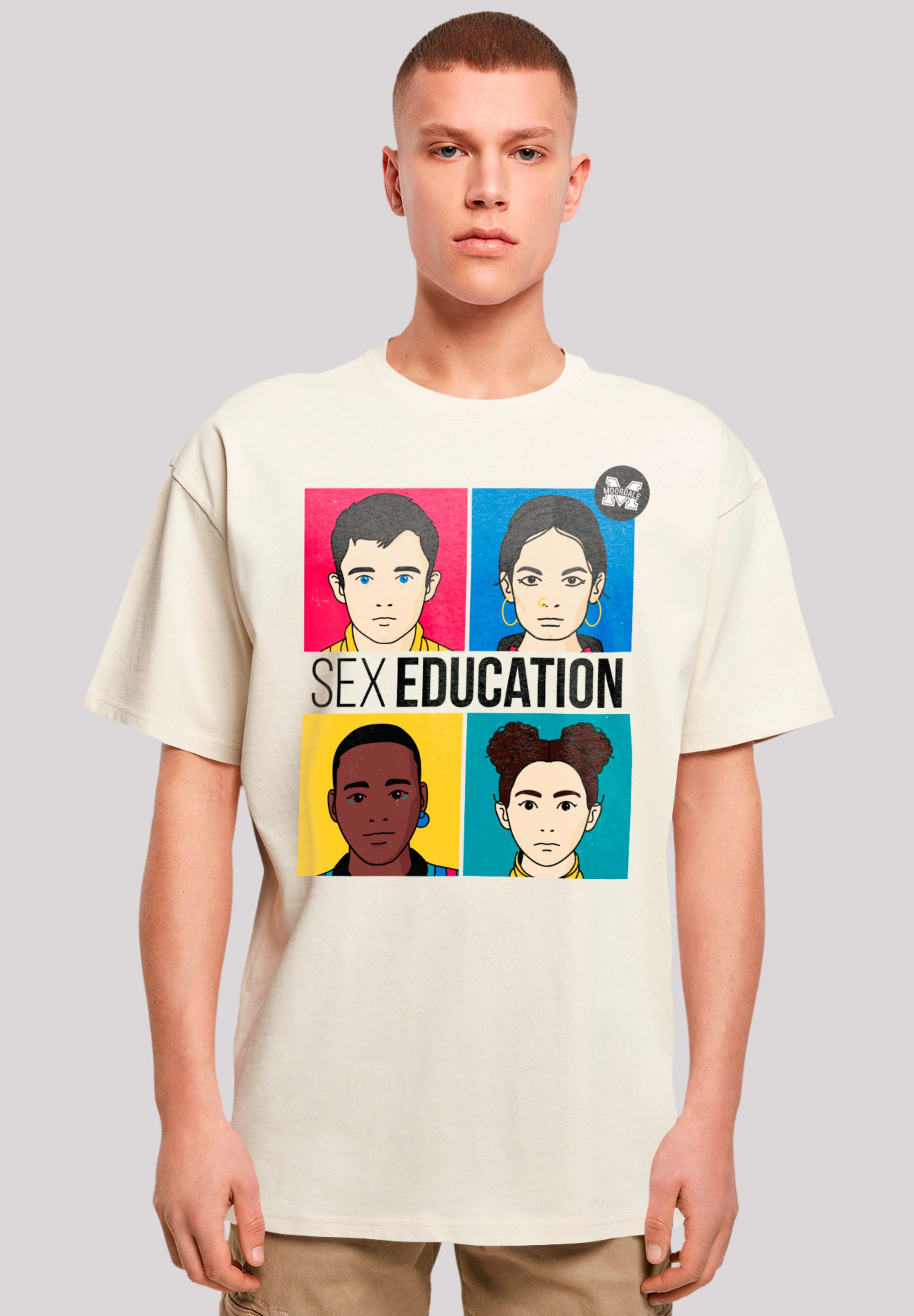 F4NT4STIC T-Shirt "Sex Education Teen Illustrated", Premium Qualität günstig online kaufen