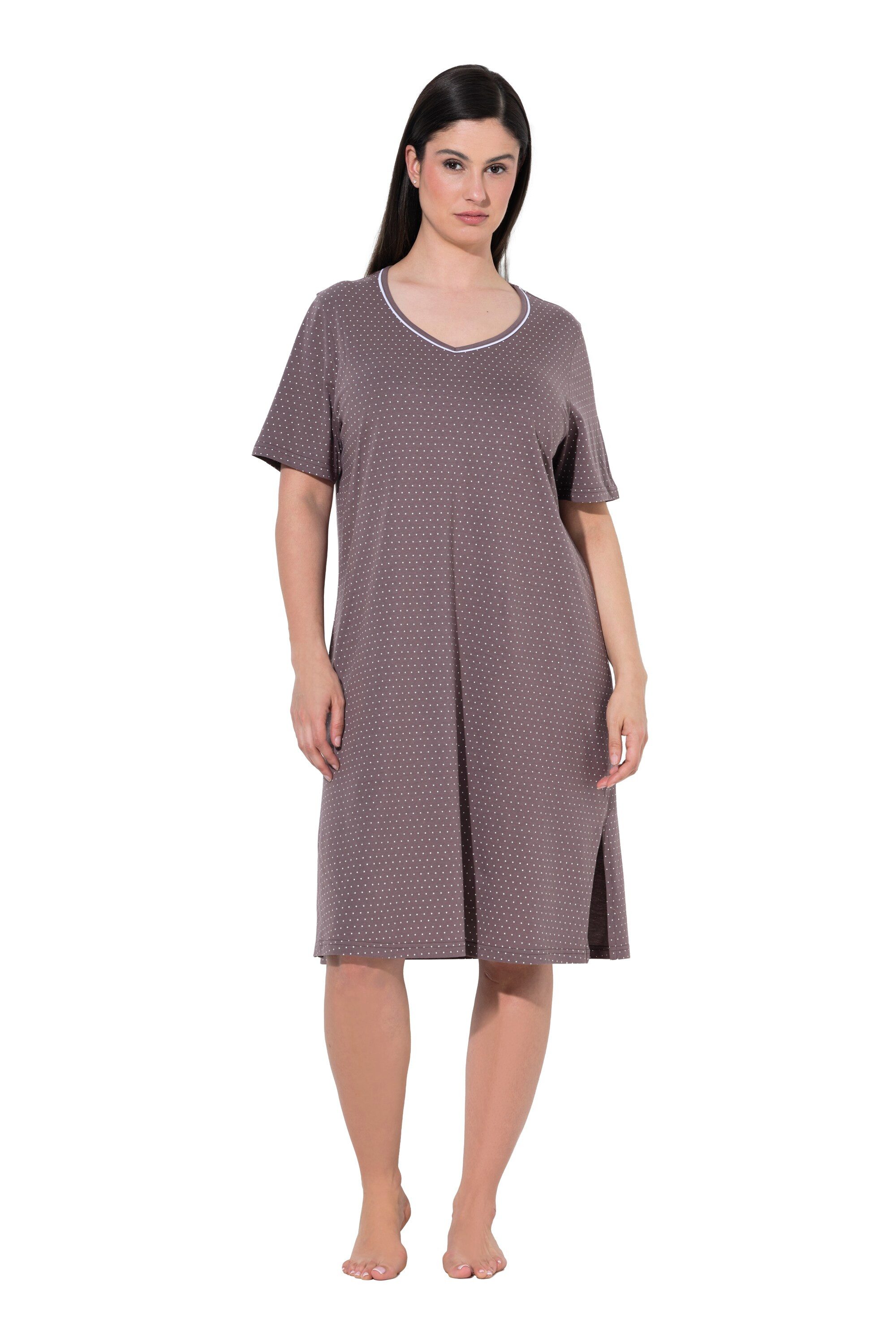 Ulla Popken Bigshirt Bigshirts 2er-Pack Rundhals/V-Ausschnitt Halbarm Bestseller – Bild 2 von 4
