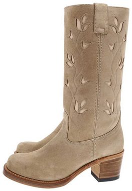 Sendra Boots TOLEDO ILONA 17980 Beige Stiefel Rahmengenähter Damen Lederstiefel