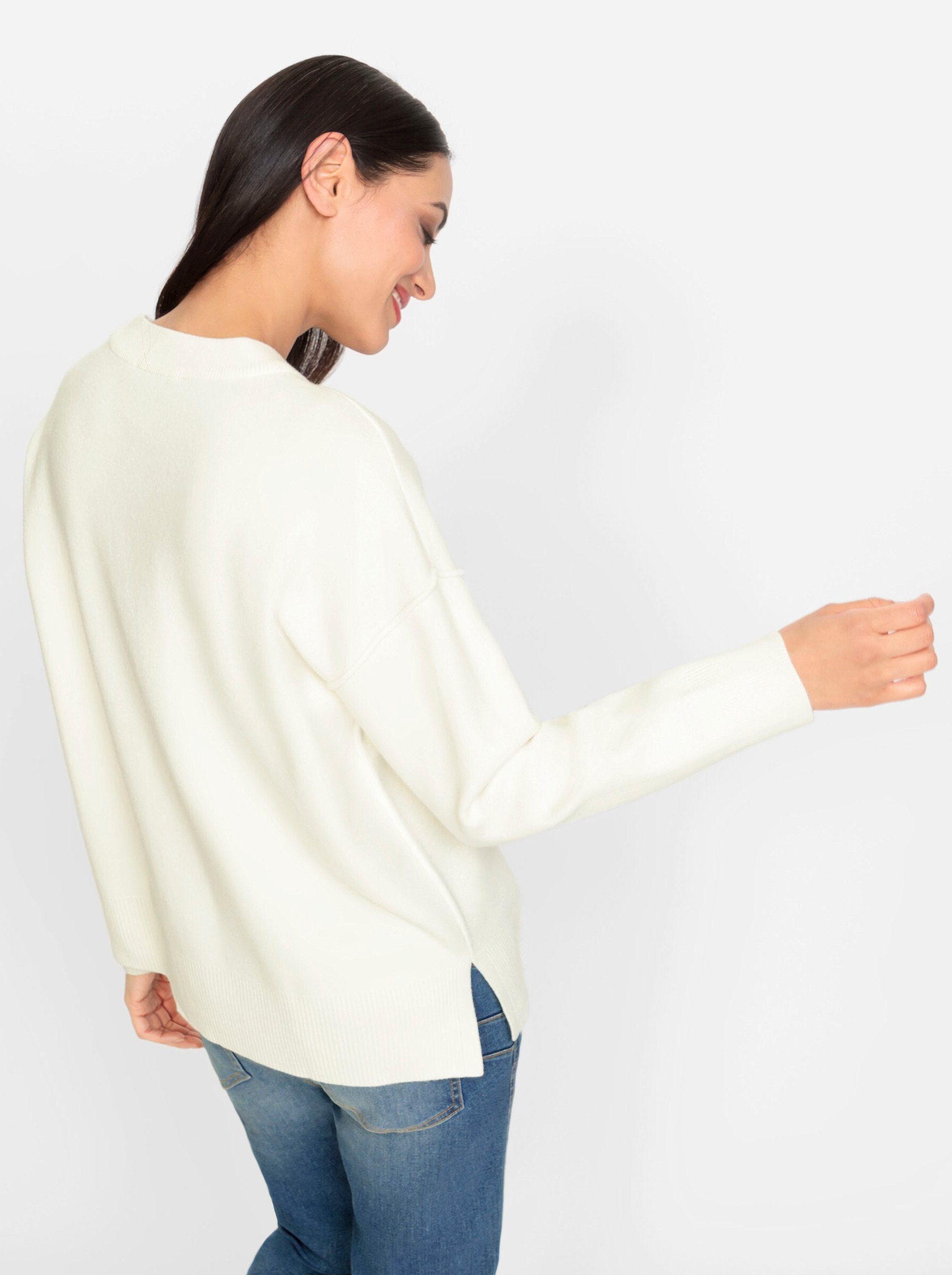 heine Strickpullover Pullover Langarm Jacquard