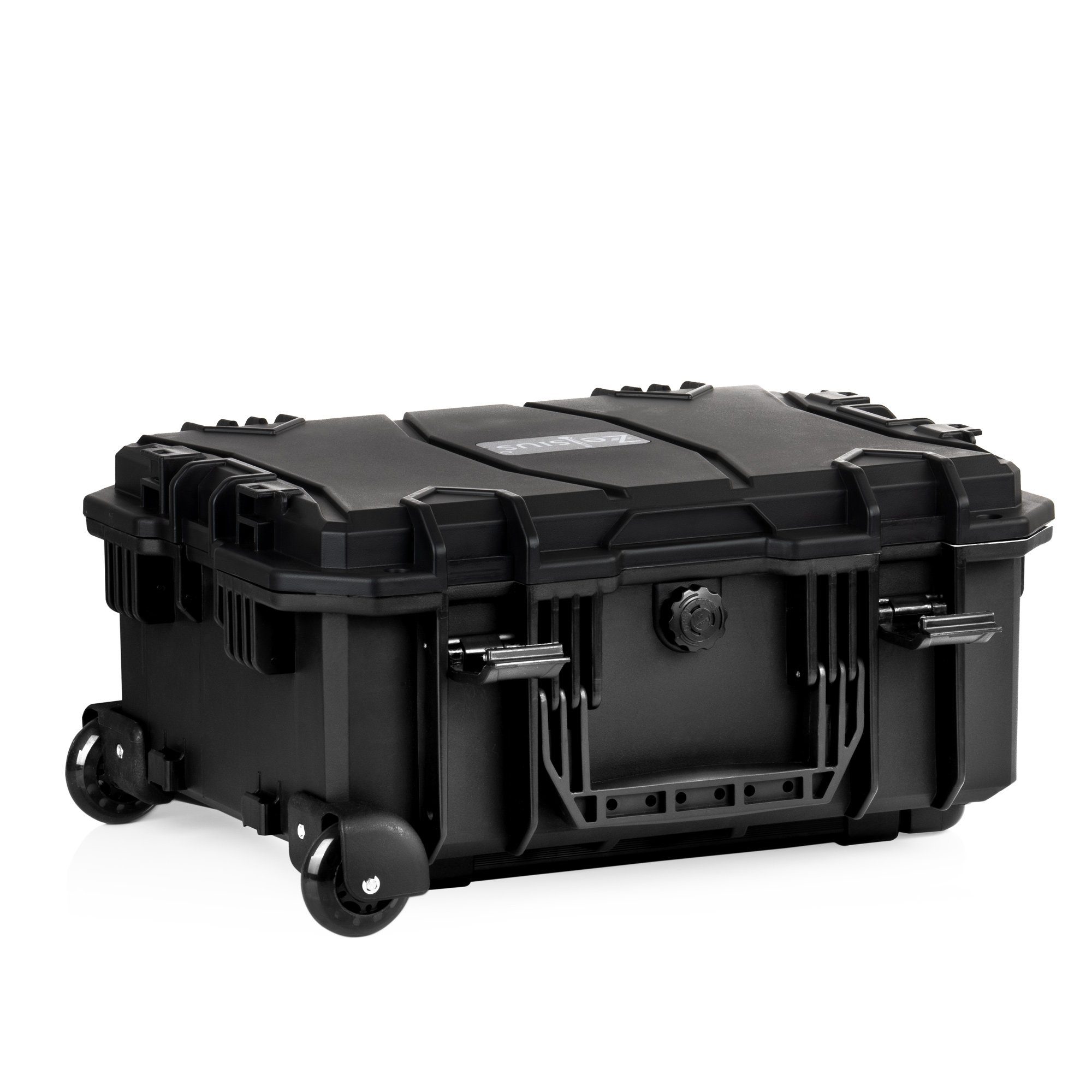 Zelsius Werkzeugbox Transportkoffer 18 Liter mit Werkzeugtascheneinsatz und Rollen, Box