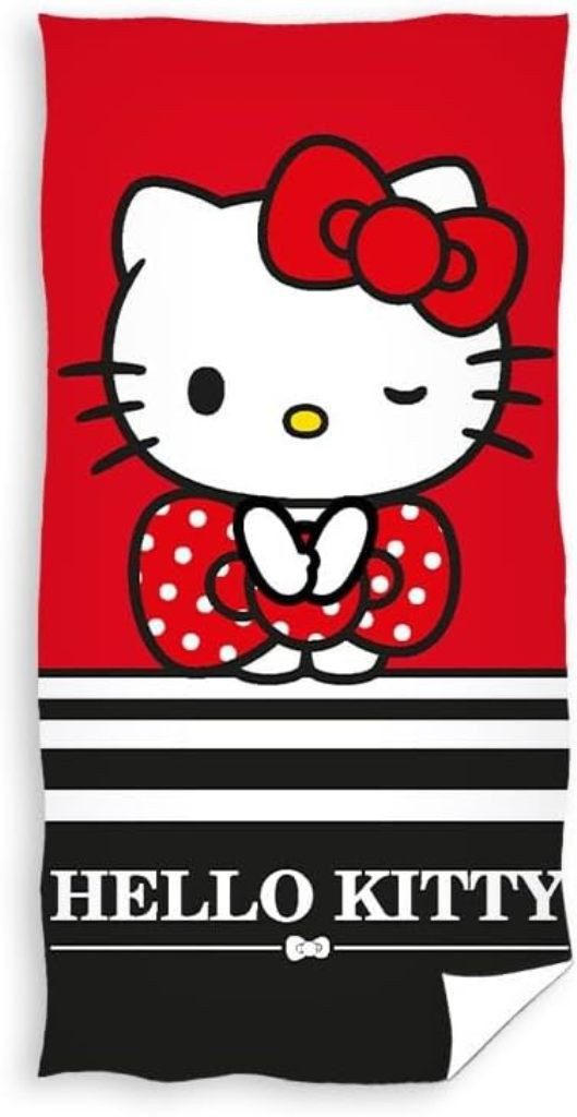 Carbotex Strandtuch Strandtuch Hello Kitty