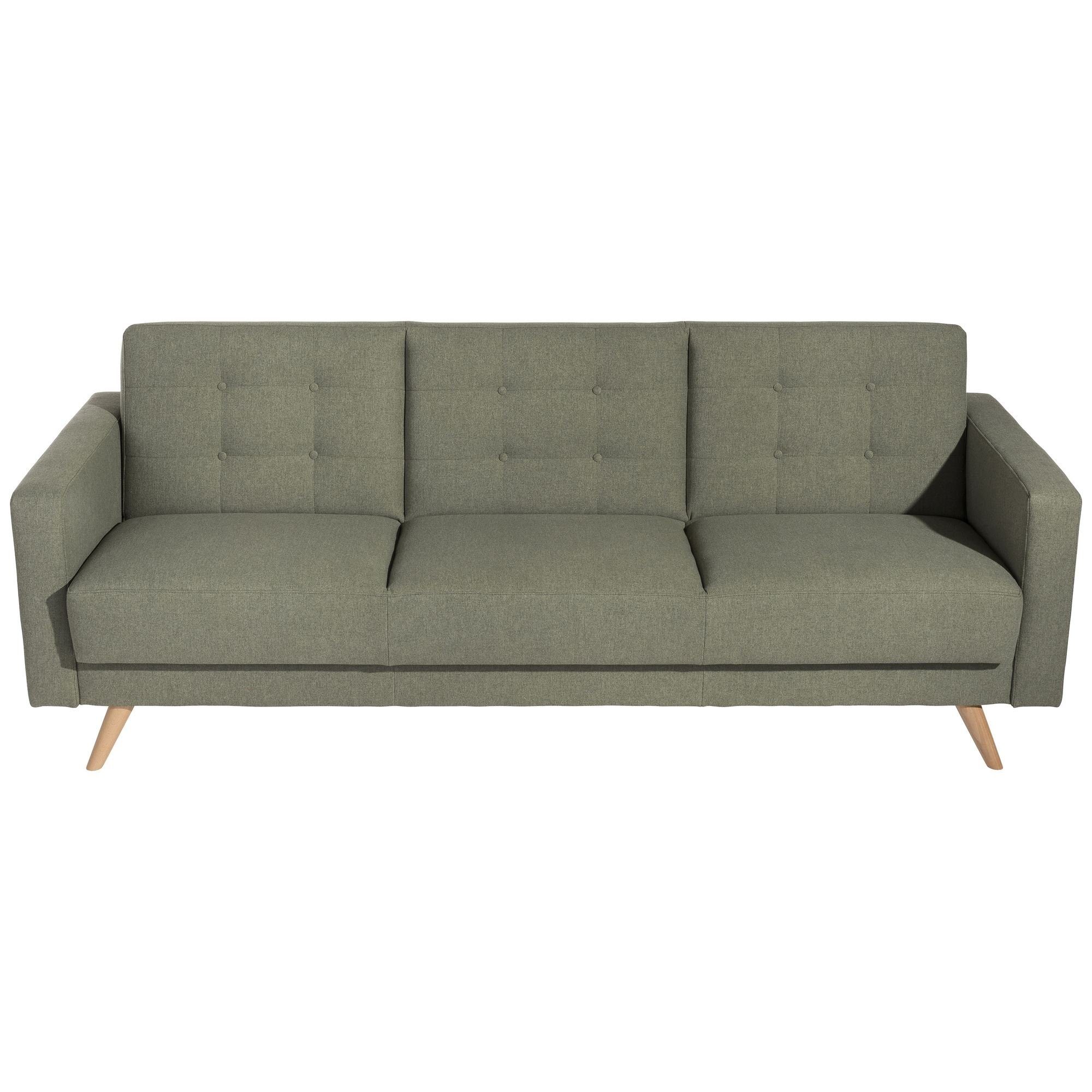 Sitz aufm Kessel 1 58 Kostenlosem Microf, inkl. Bezug Versand Sofa Sofa Bettfunktion hochwertig Teile, verarbeitet,bequemer 3-Sitzer mit Karisa Sparpreis