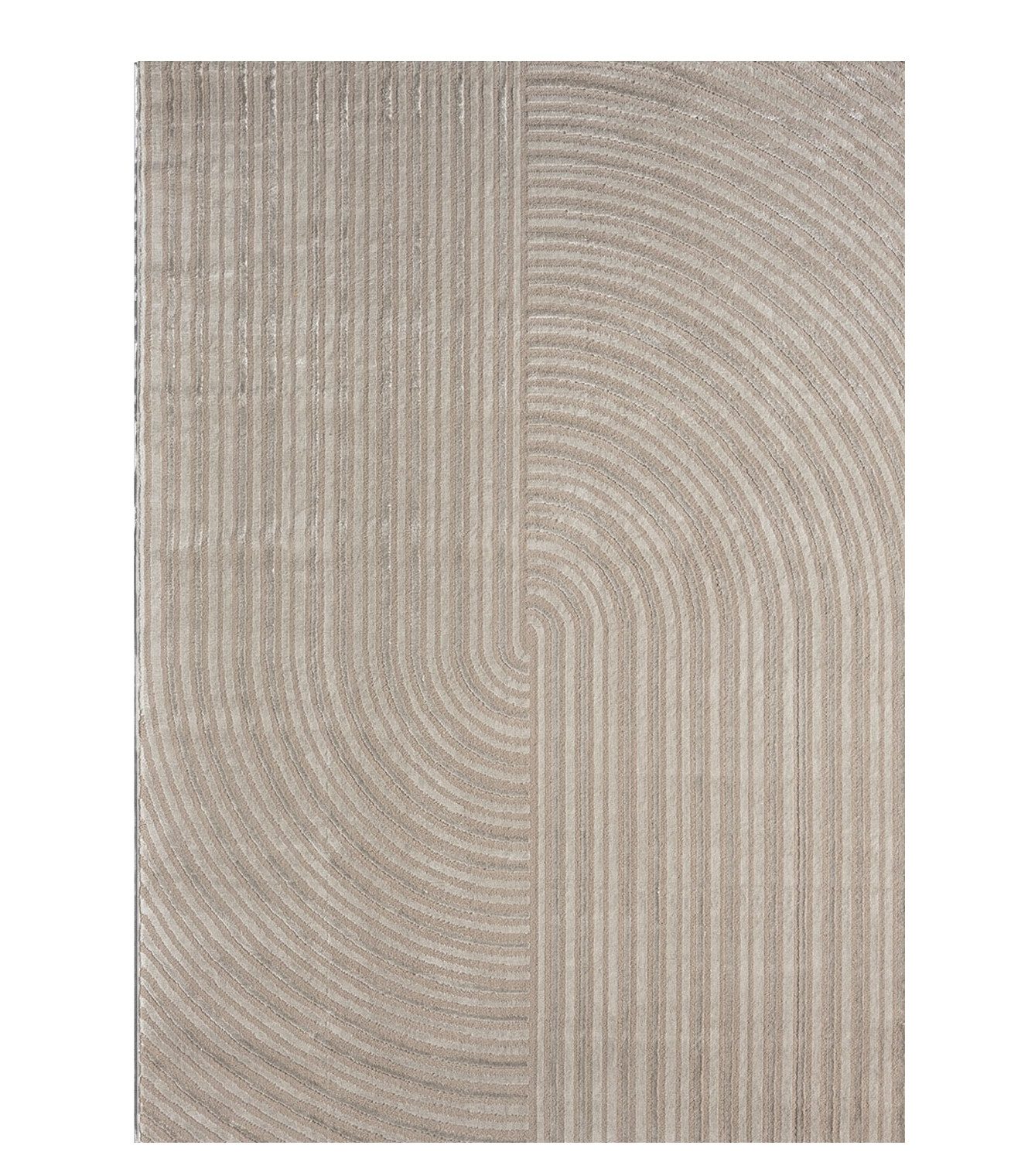 Vimoda Teppich Wohnzimmer Boho Design dünn kurzflur teppich, Rechteckig, Hö günstig online kaufen