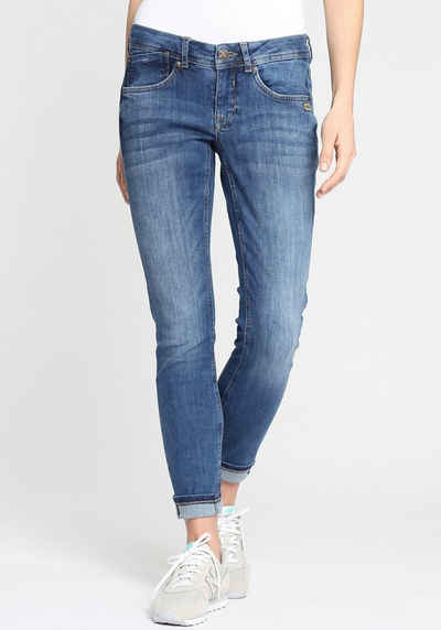 GANG Skinny-fit-Jeans »Faye« im Used-Look