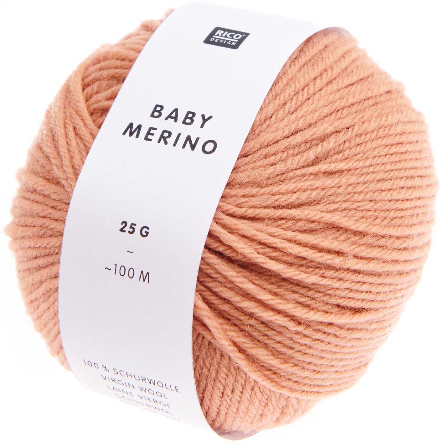 rico Baby Merino Häkelwolle, 100 m