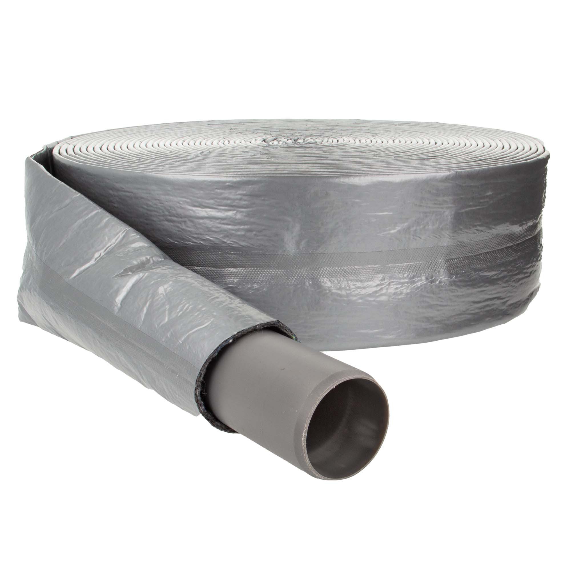 tecuro Isolierschlauch Vlies - Rohrisolierung, 4 mm Dämmstärke, Meterware