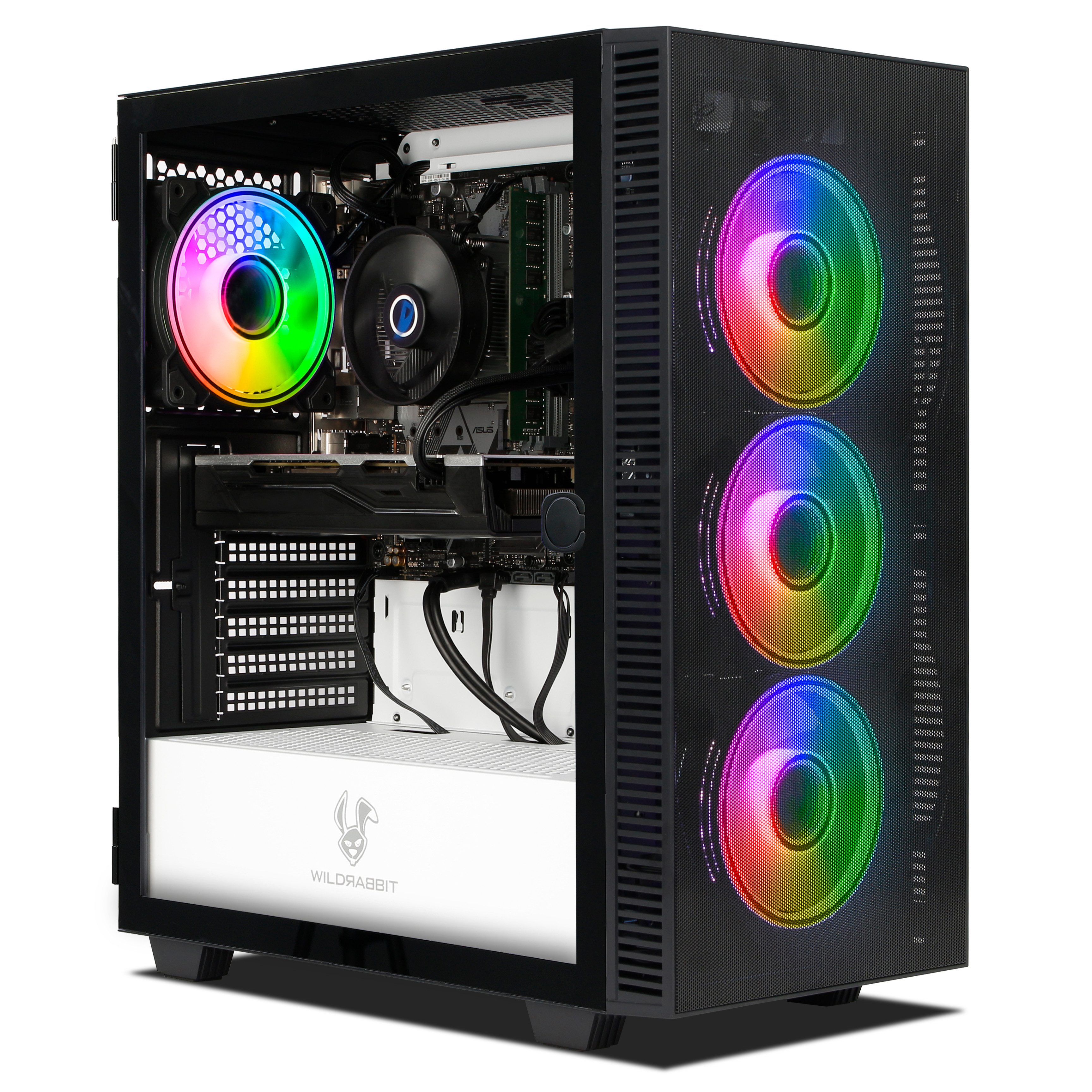 ANKERMANN-PC Reborn Gaming PC Gaming-PC (Intel Core i7 8700, RX 580, 16 GB RAM, 480 GB SSD, Luftkühlung)