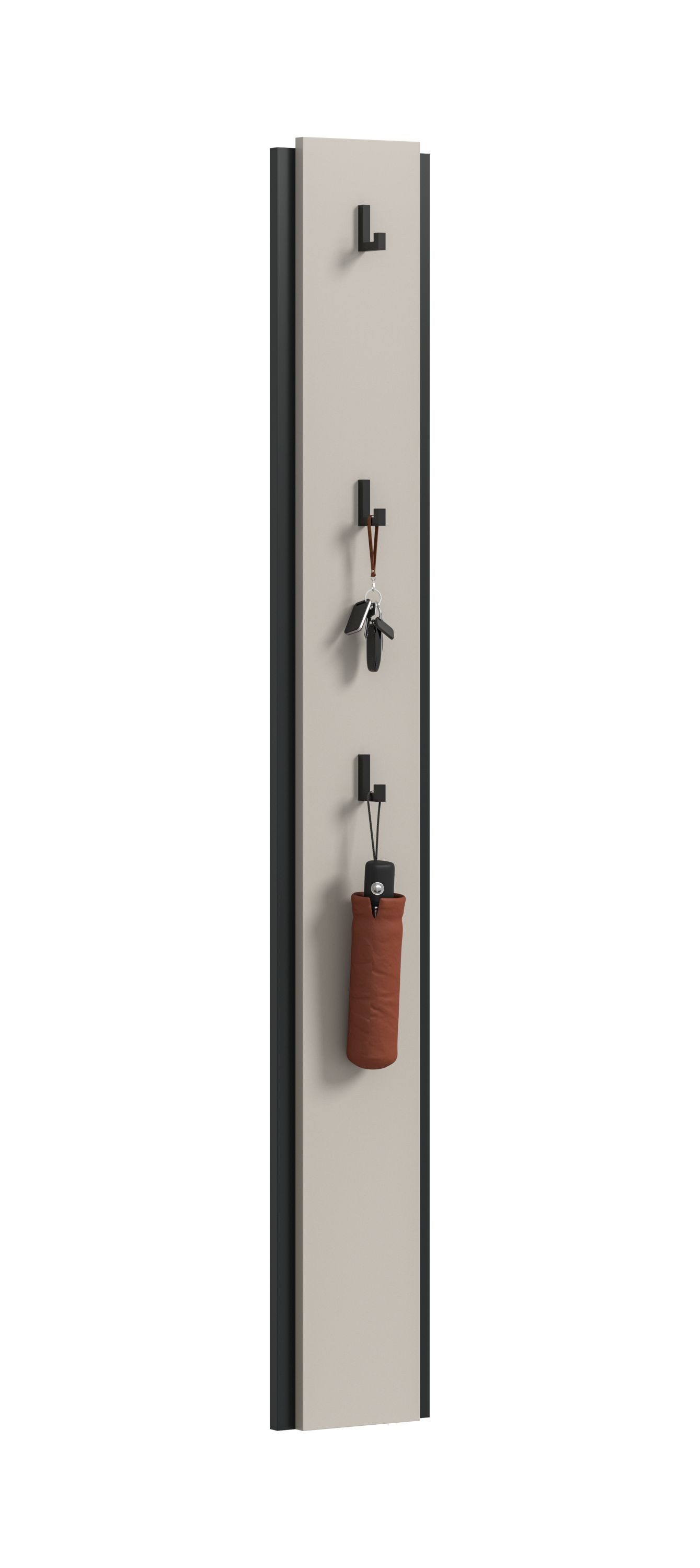 xonox.home Garderobenpaneel Emil, in Kaschmir Melamin B/H/T: 21x150x6 cm