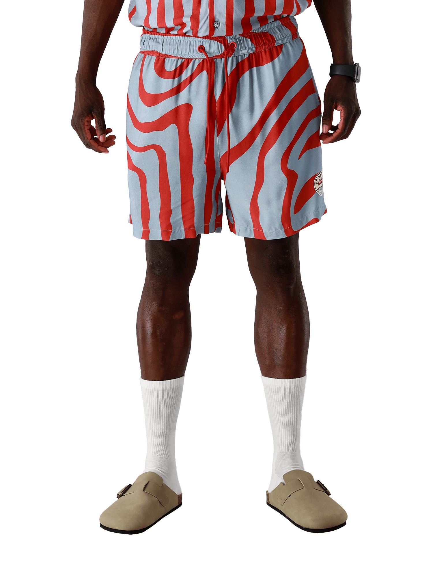 FC Bayern München Sweatshorts FC Bayern München, Short Summer, Herren, Rot