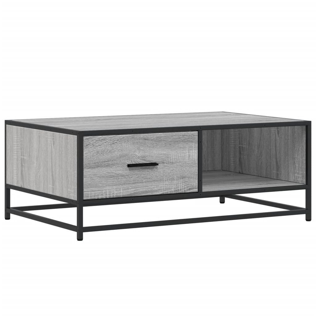 vidaXL Couchtisch Couchtisch Grau Sonoma 90x57x35 günstig online kaufen