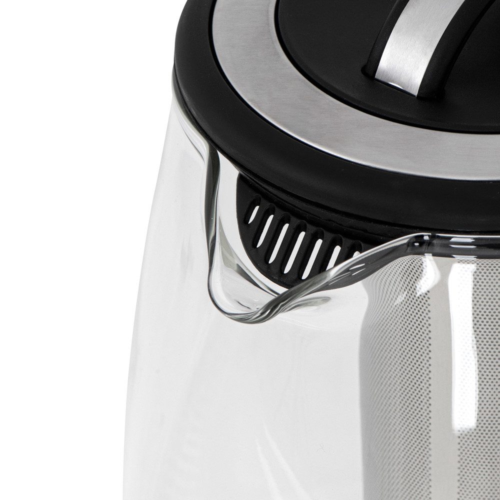 Camry Wasserkocher CR 1290 Wasserkocher Glas mit Temperatureinstellung 2 L 2200 Watt – Bild 5 von 5