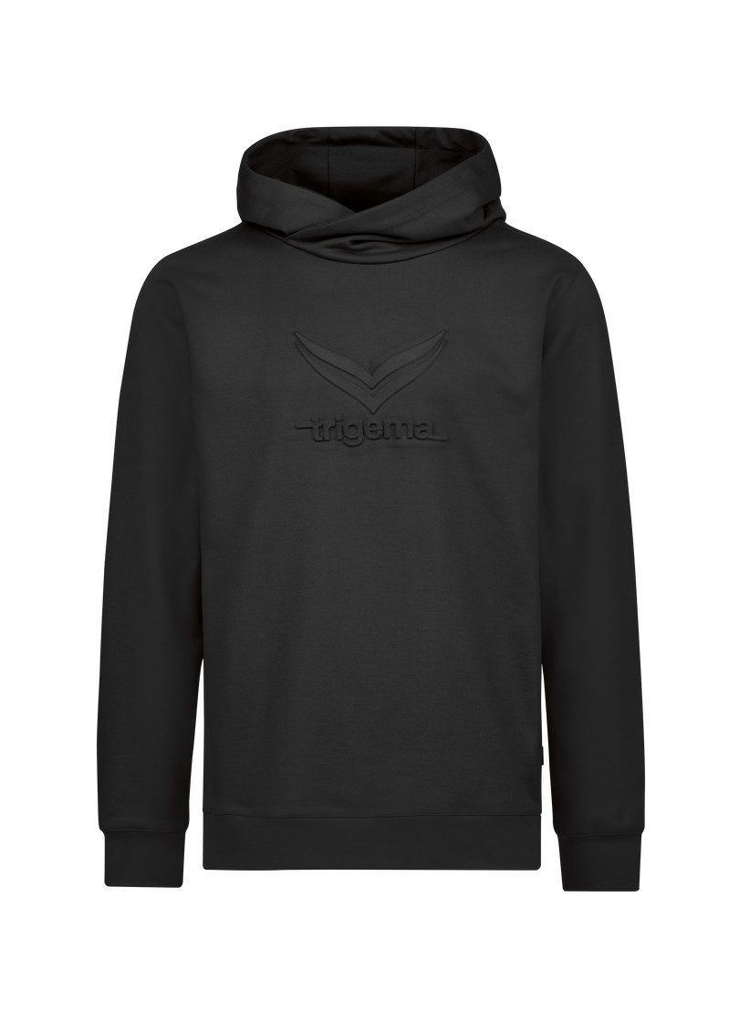Trigema Kapuzensweatshirt TRIGEMA Kapuzenpullover mit großem günstig online kaufen