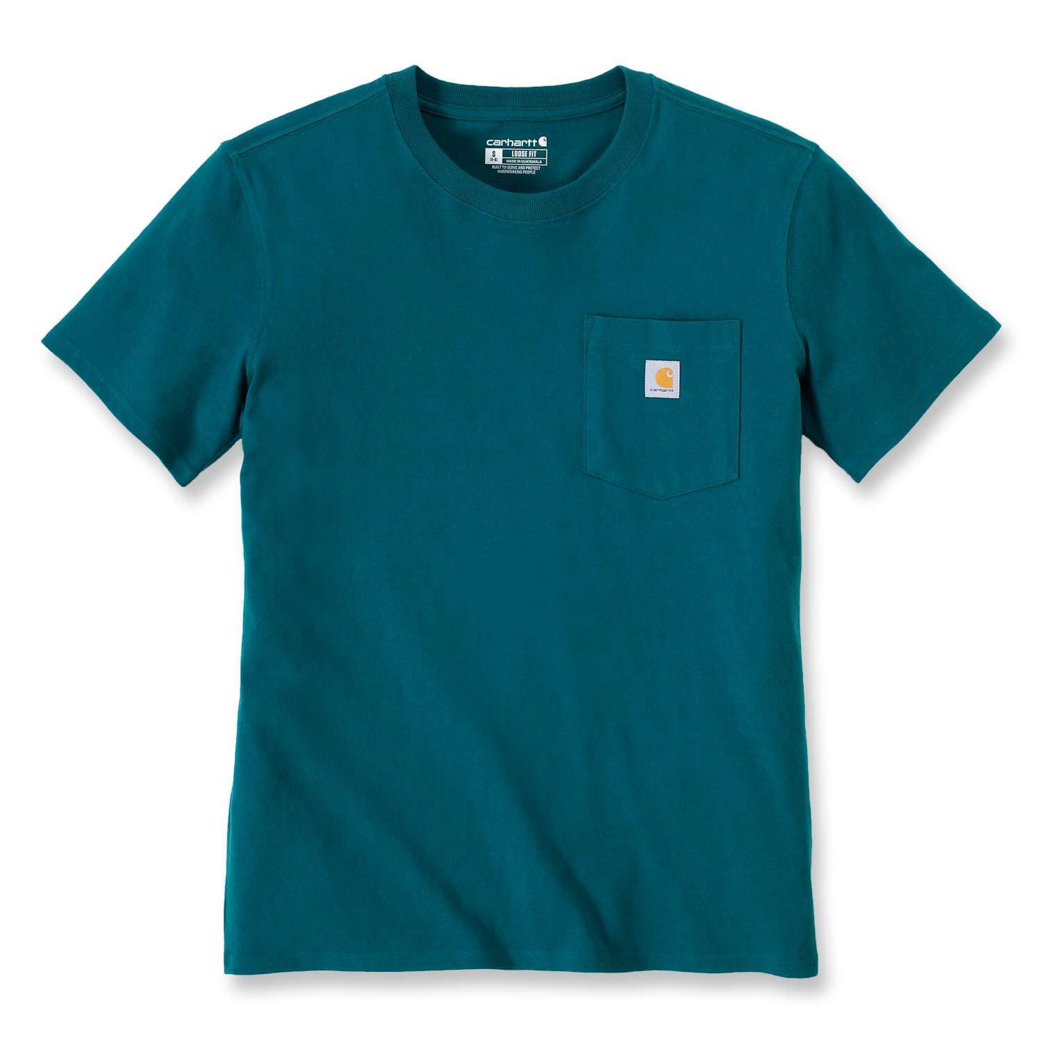 Carhartt Rundhalsshirt Carhartt WORKW POCKET S/S T-SHIRT 103067 (1-tlg) günstig online kaufen