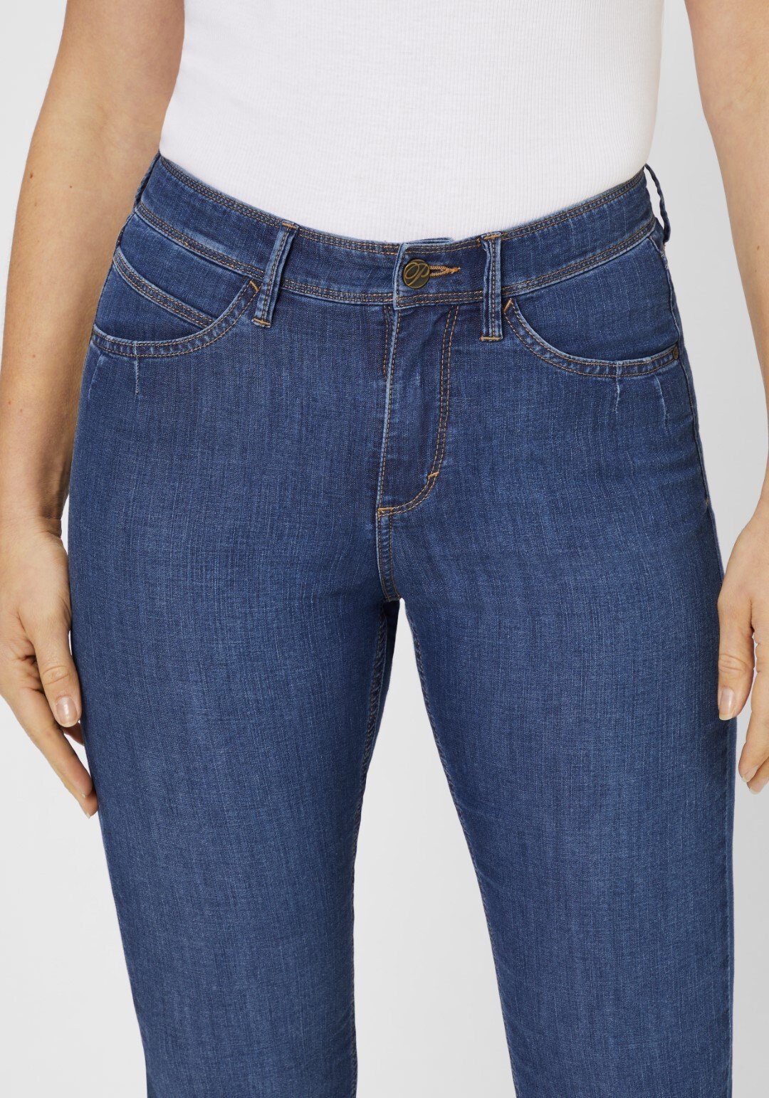 Paddock's Slim-fit-Jeans PAT Light Denim mit Motion & Comfort Stretch