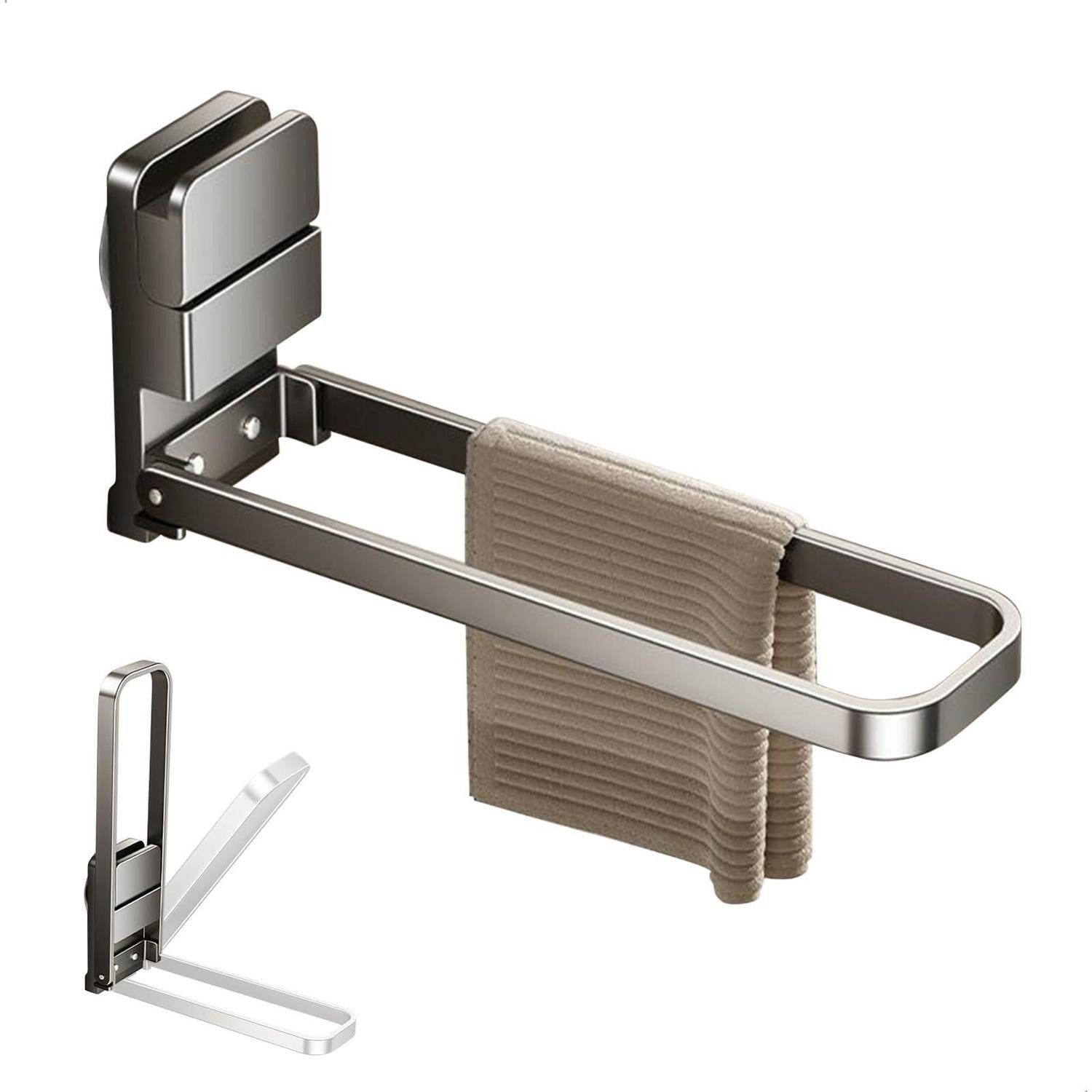 LuxusKollektion Handtuchhalter Handtuchhalter Wand klappbar
