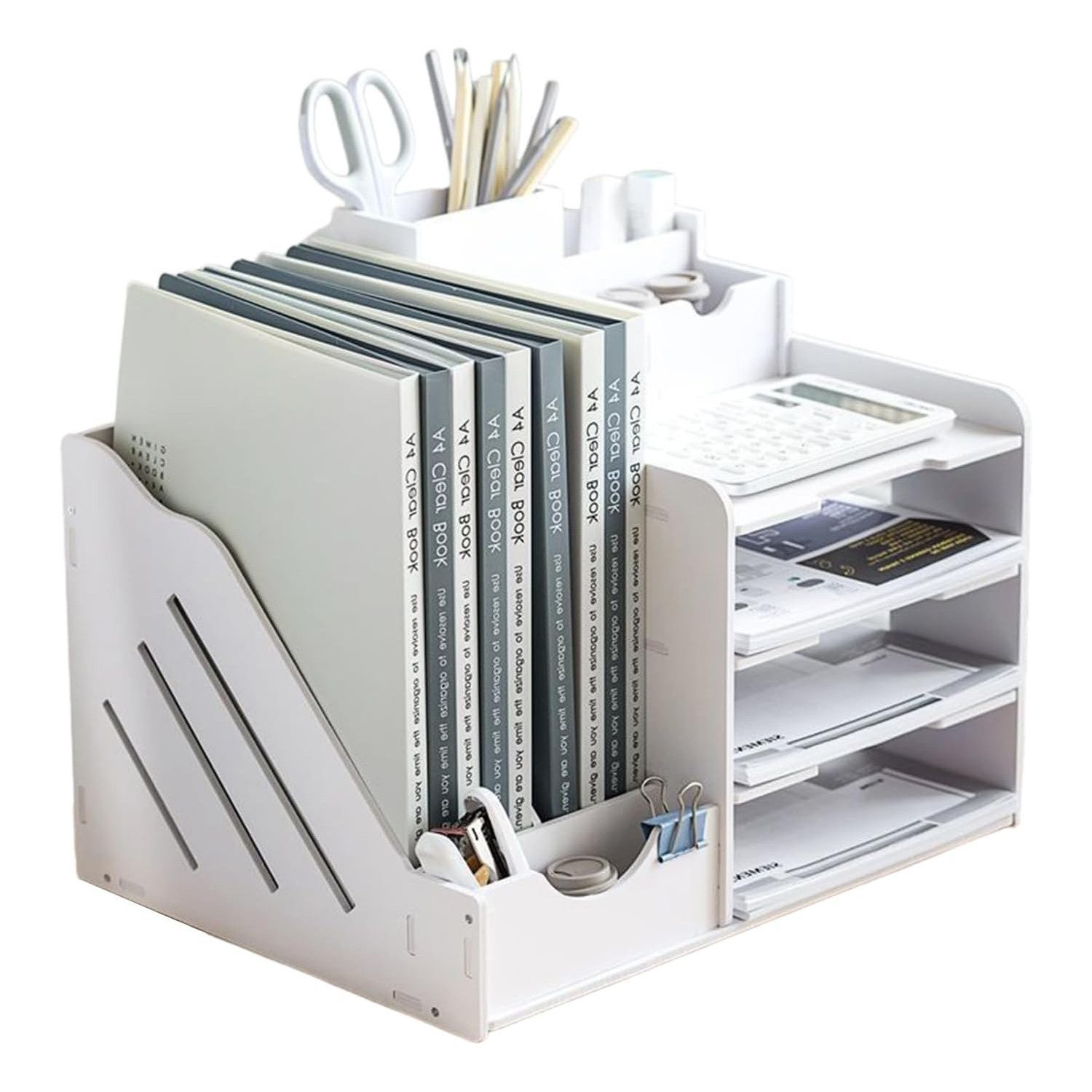 STILVORA Organizer Aktenregal Bücherregal Briefablage Dokumentenablage Steh günstig online kaufen