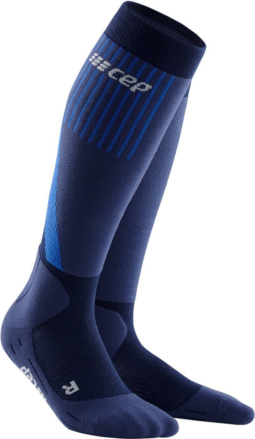 Skisocken CEP ski touring socks, women BLUE