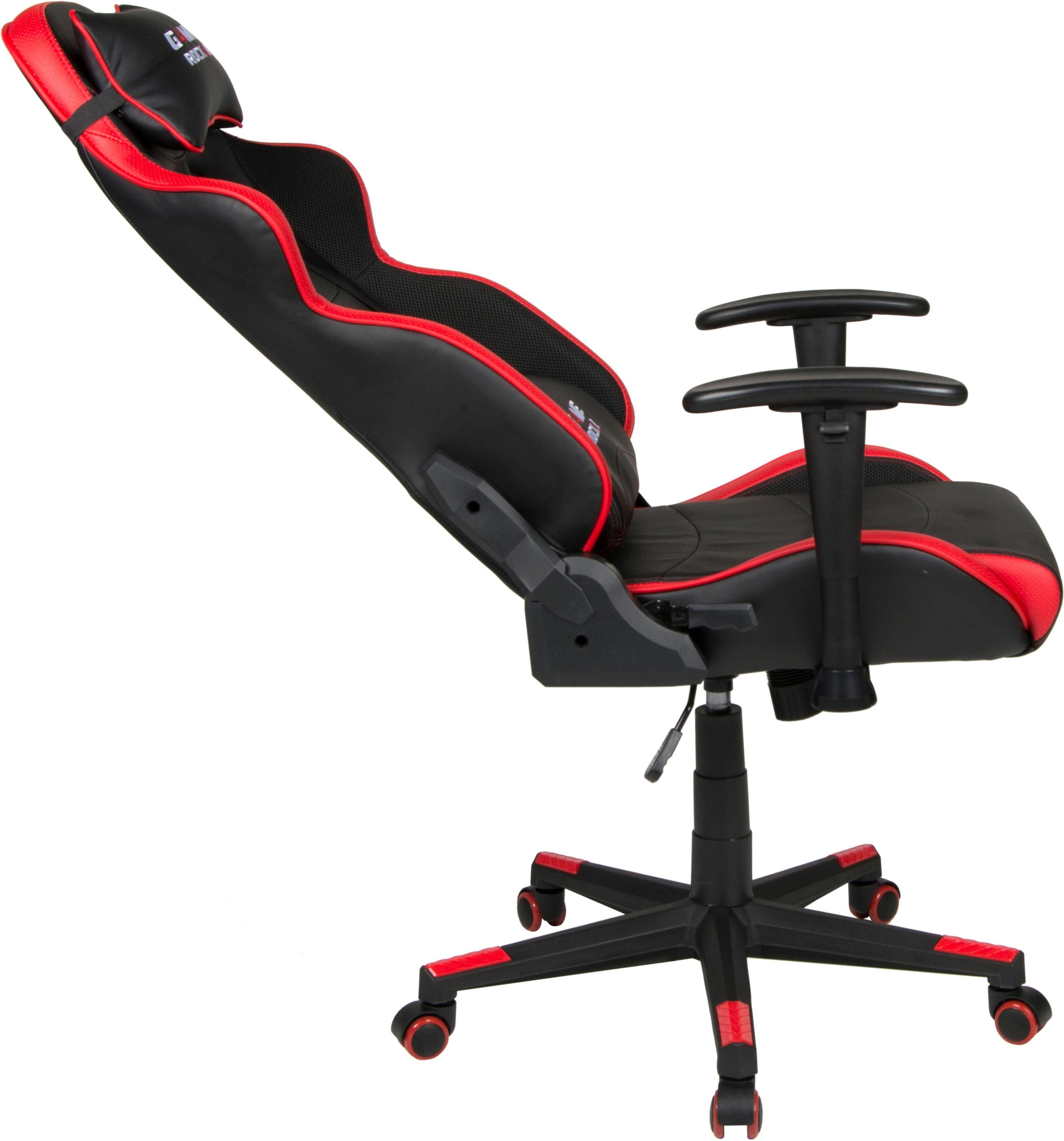 Duo Collection Gaming-Stuhl schwarz/rot Game-Rocker | schwarz/rot G-10