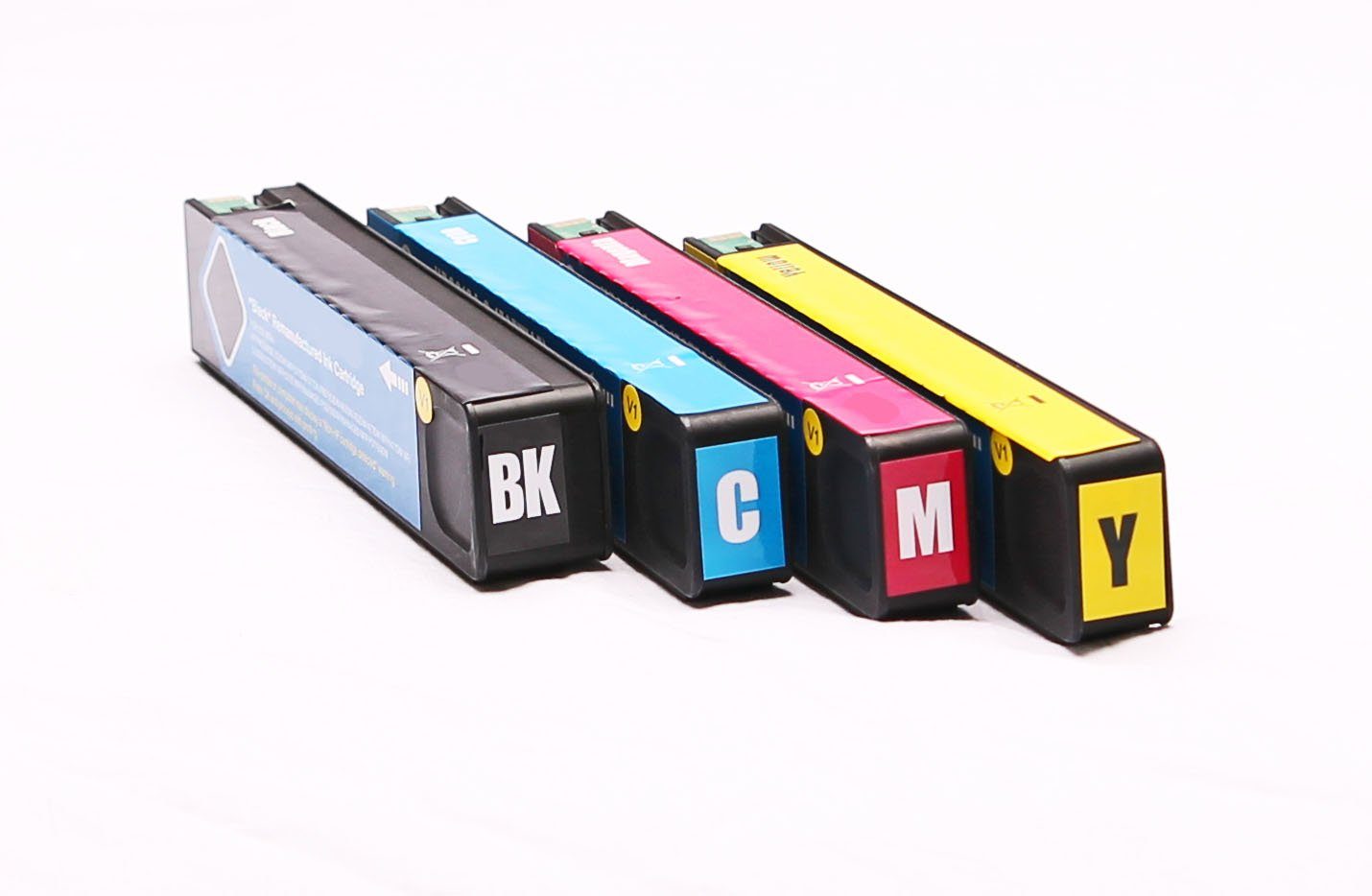 ABC Tintenpatrone (Kompatibles Set 4x Druckerpatrone für HP 980 OfficeJet Enterprise, prise Color X550 Series X555dn X555xh X580 X585dn MFP X585f Flow X585z)