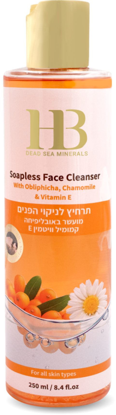 Gesichtsreinigungsgel Health&Beauty Gesichtsreiniger mit Obliphicha & Mineralien 250ml