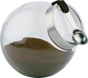 APS Vorratsglas, Edelstahl, Glas, (1-tlg), mit Löffel mit magnetischem Silikongriff, 3 Liter