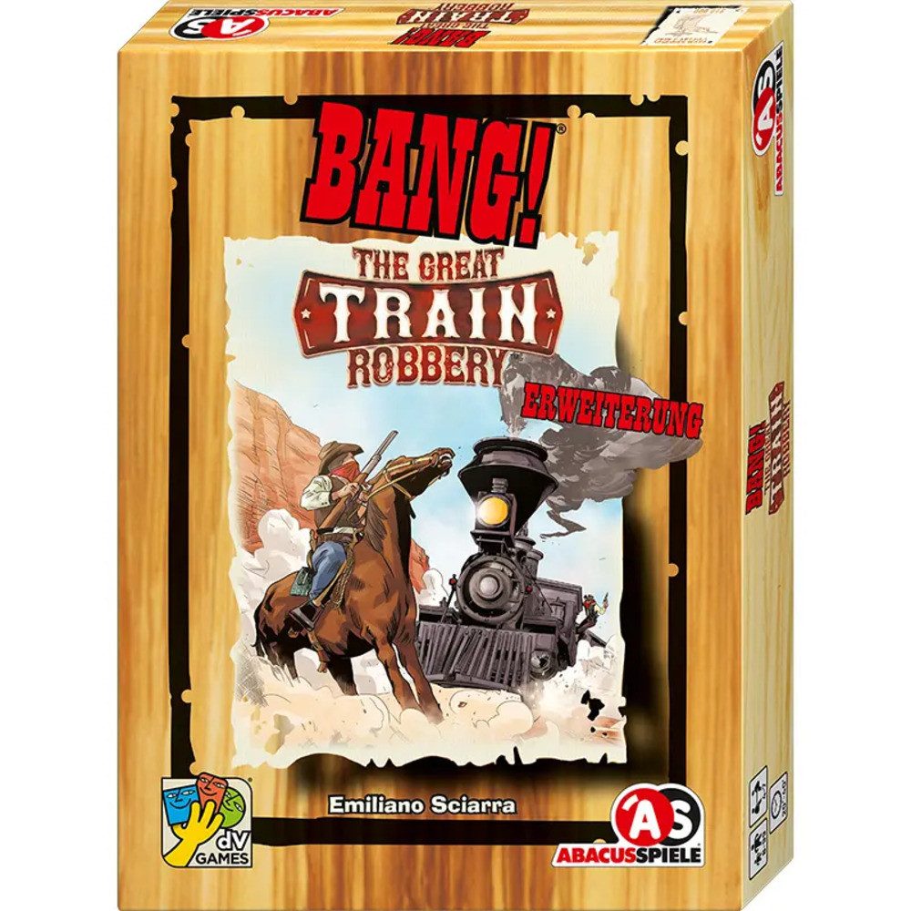 ABACUSSPIELE Spiel BANG! 5. Erweiterung - The Great Train Robbery