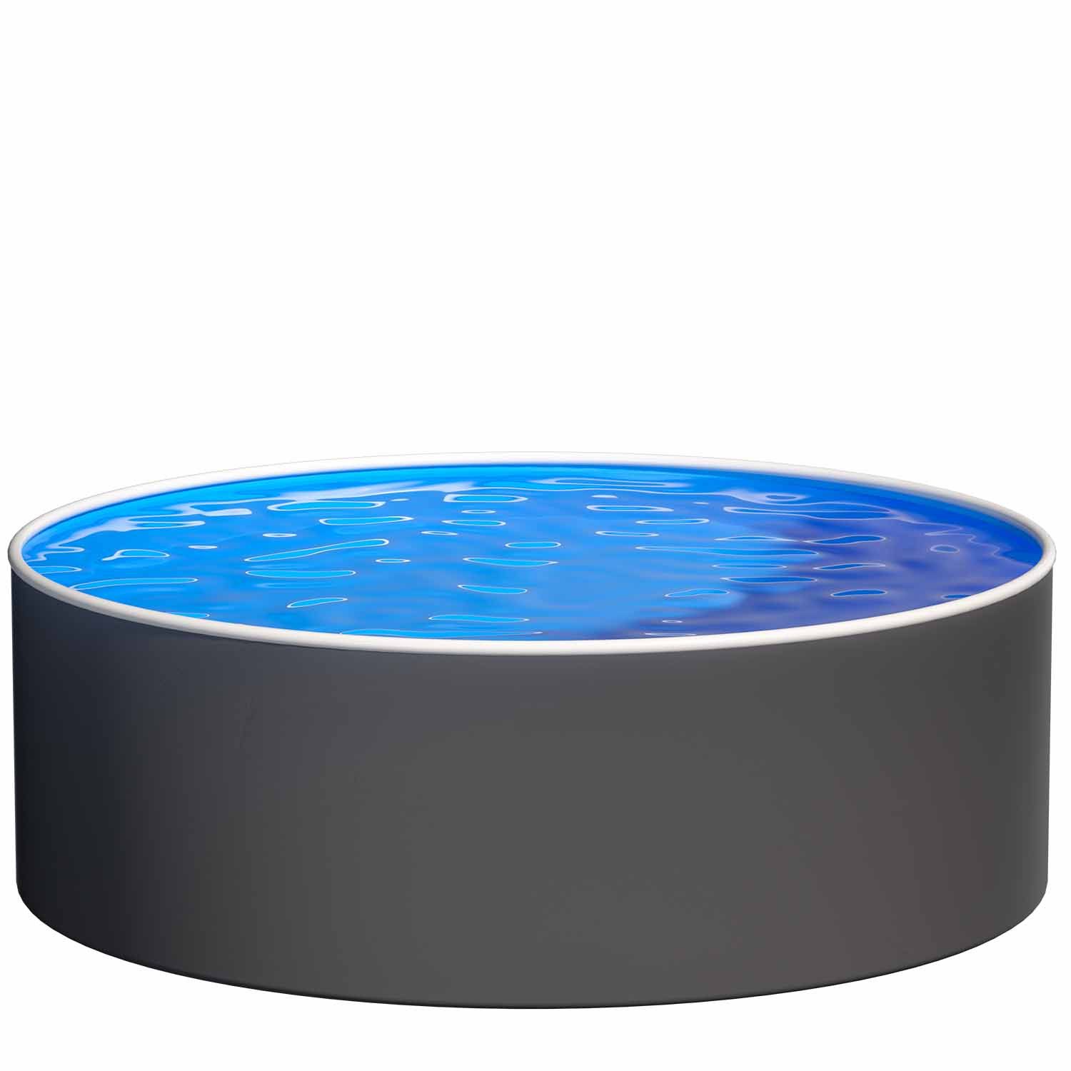 Poolomio Rundpool Azuro Deluxe Stahlwandpool - günstig online kaufen